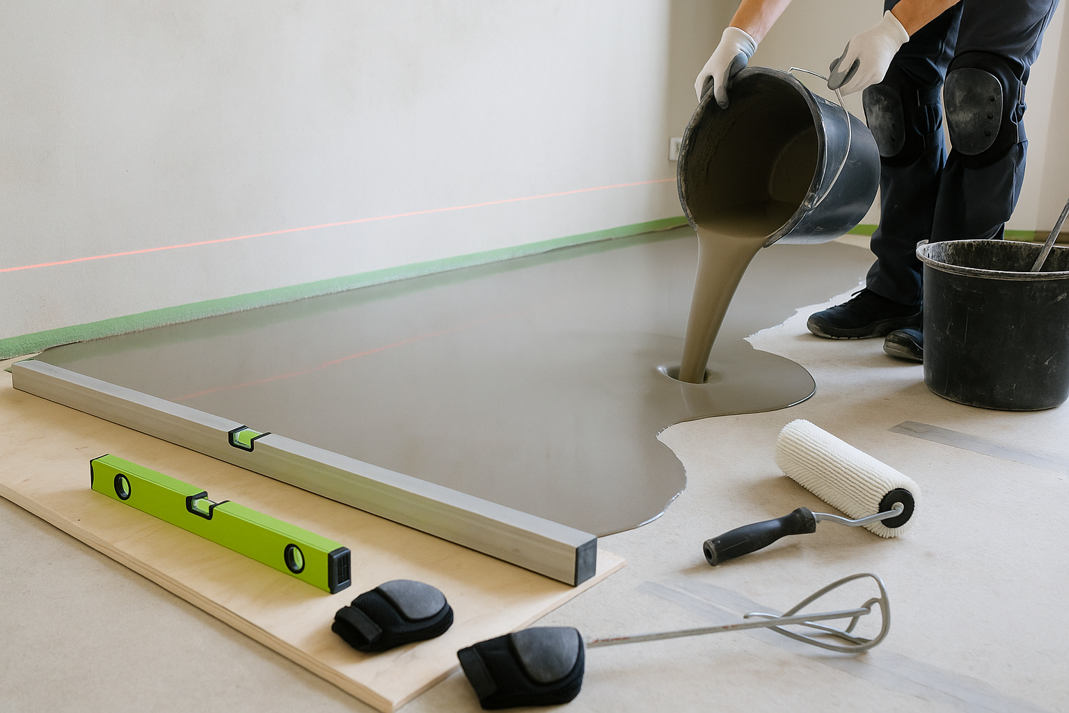 Jak vyrovnat podlahu?