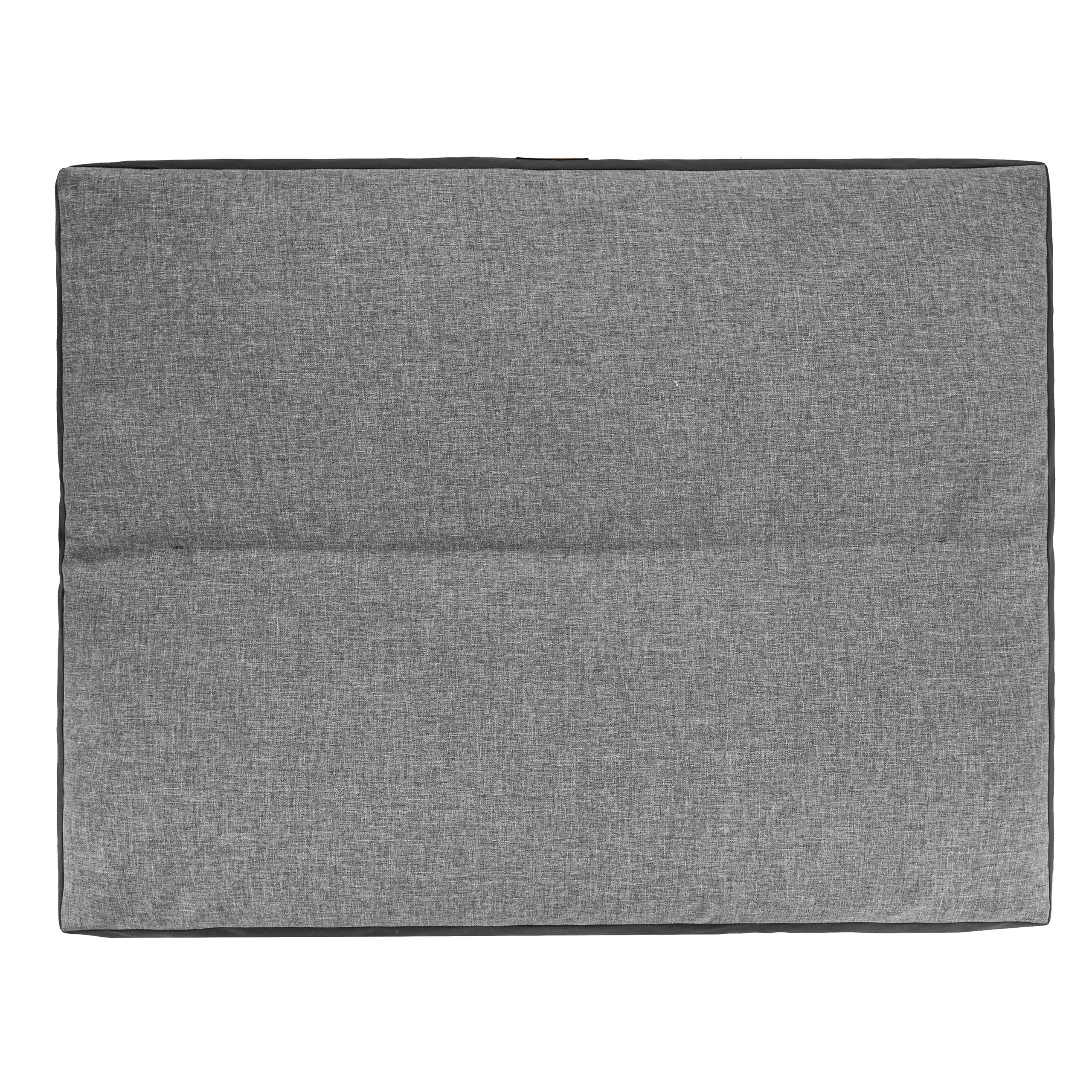 Matrace obdélníková L tmavě šedý ekolen