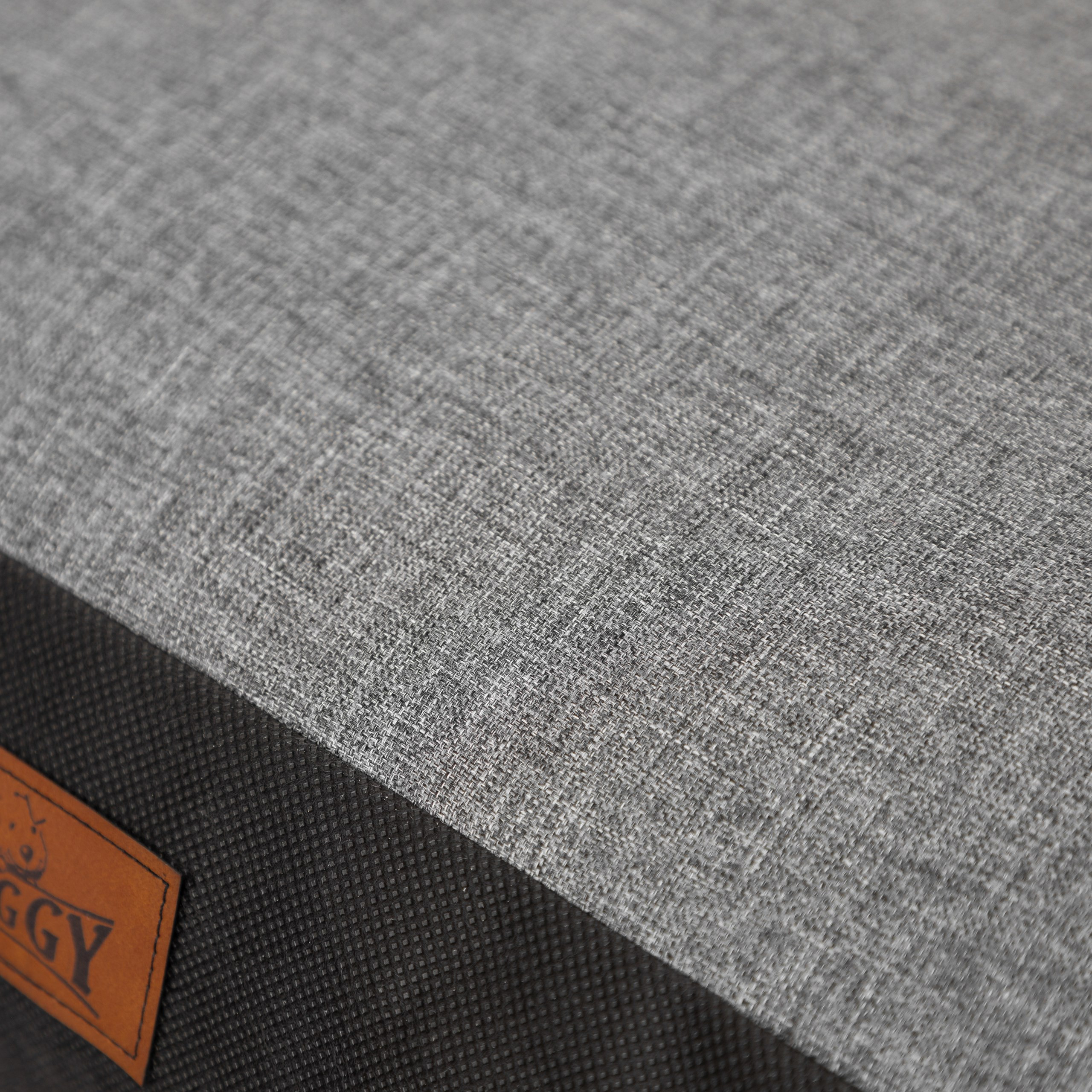 Matrace obdélníková L tmavě šedý ekolen