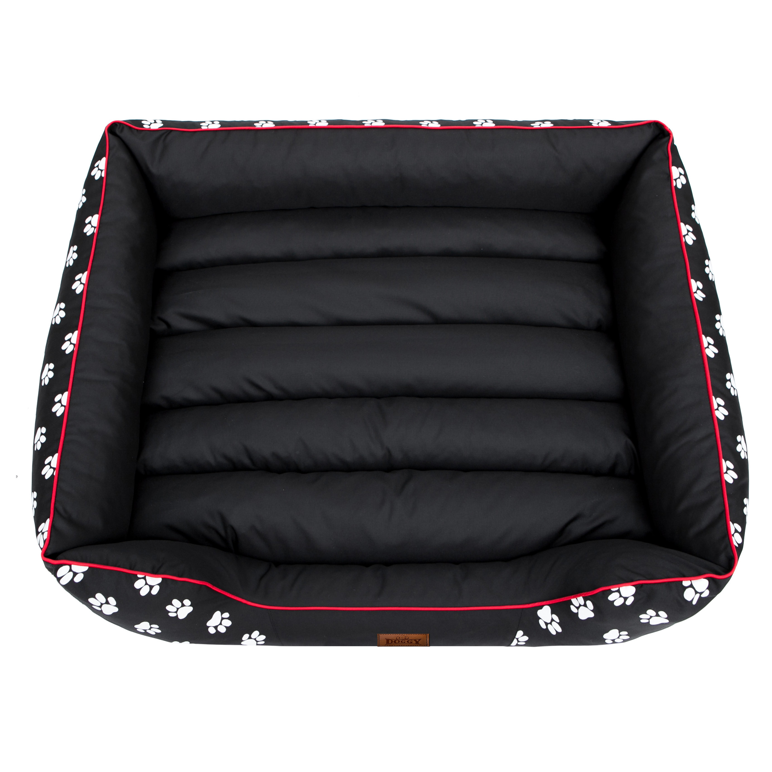 Pelíšek Prestige L černý, tlapky