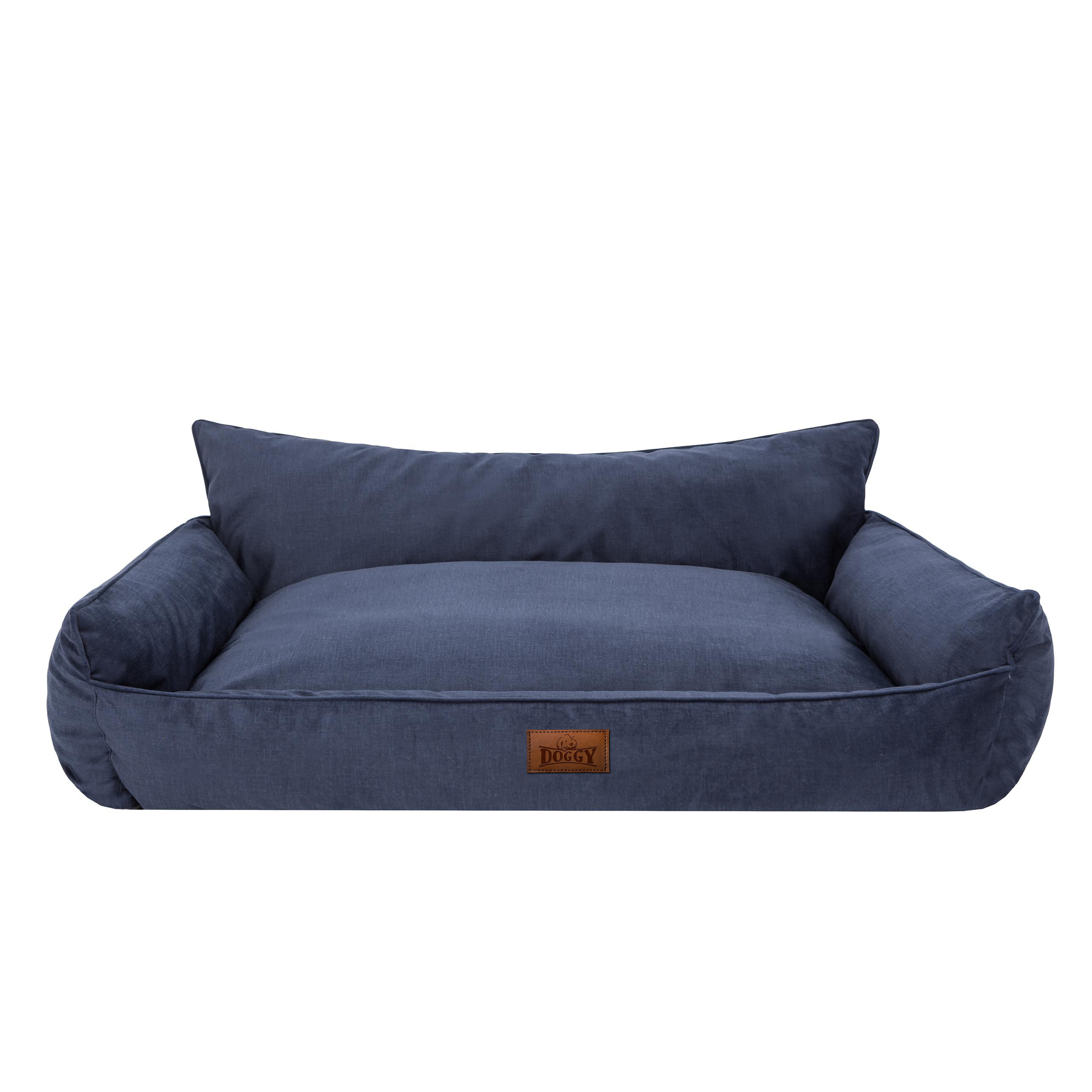 Pelíšek pro psa JOKER XXXL fancy, granátový