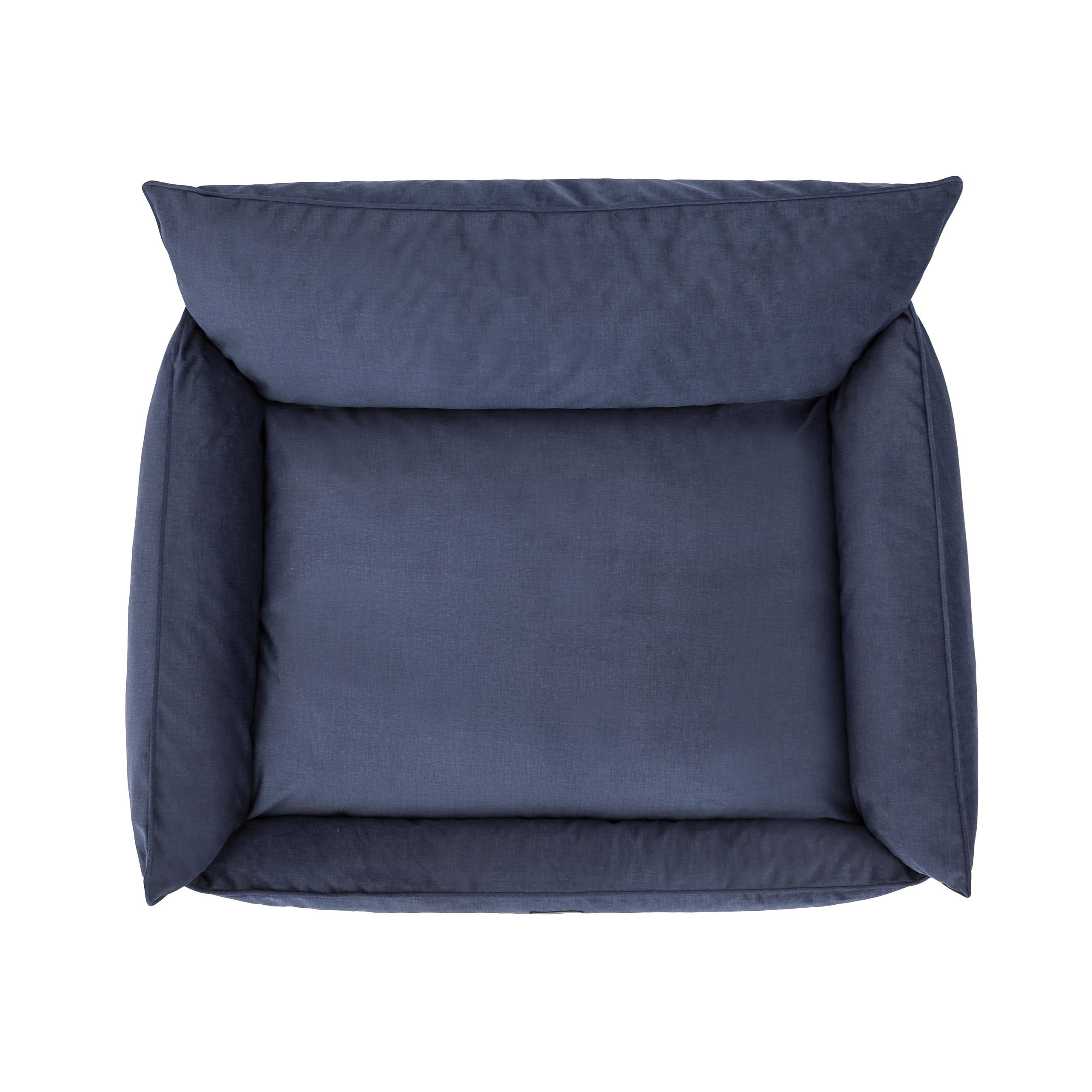 Pelíšek pro psa JOKER XXXL fancy, granátový