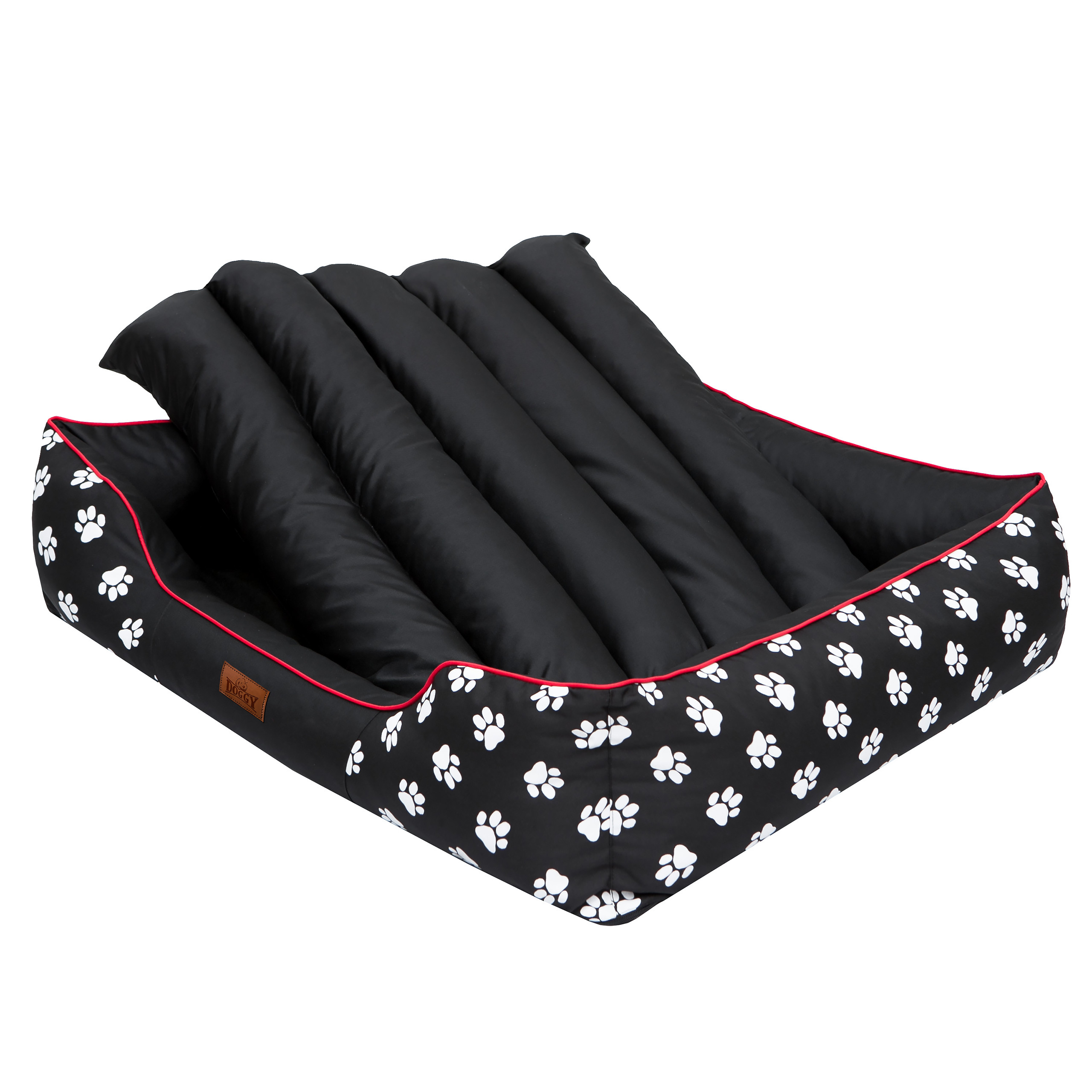 Pelíšek Prestige L černý, tlapky