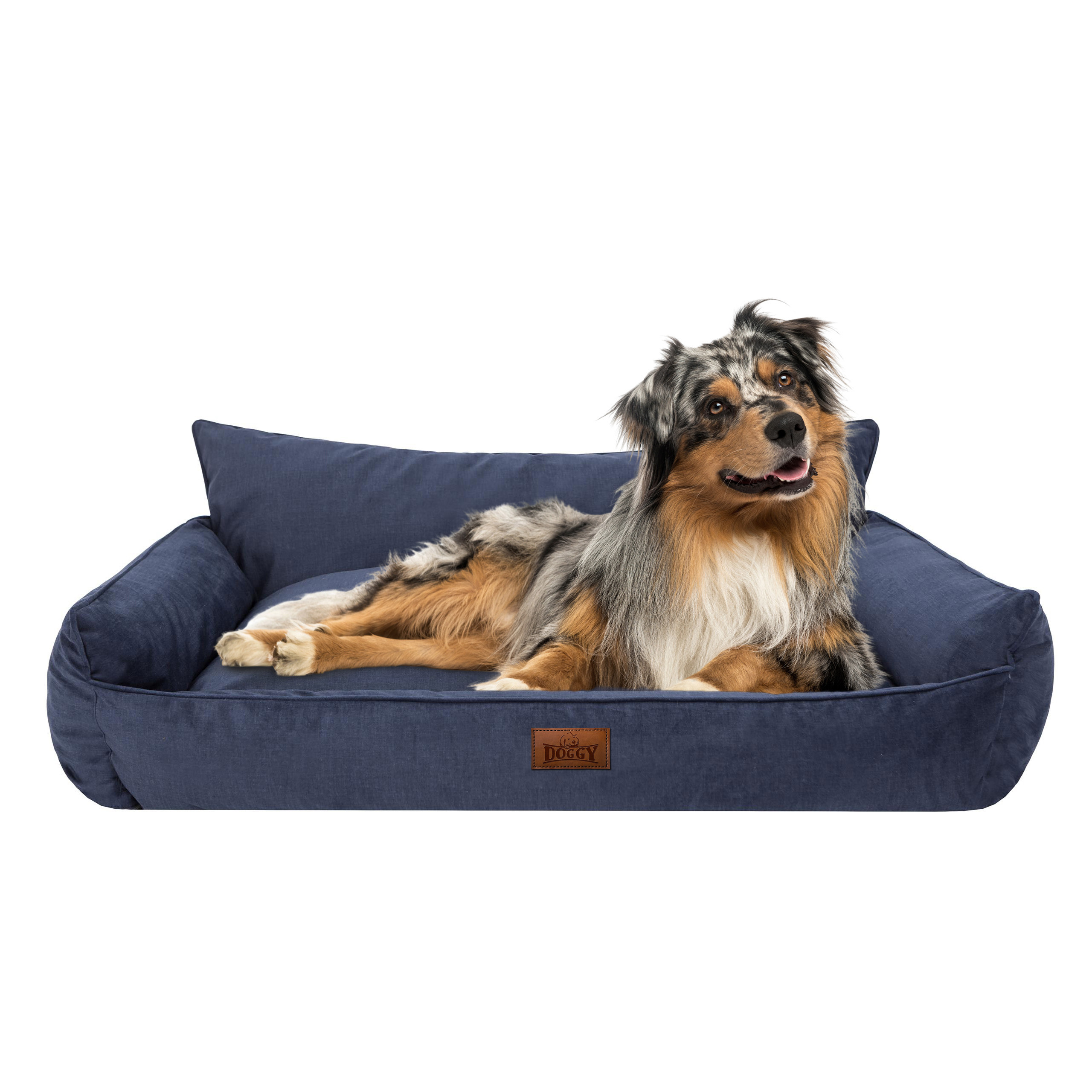 Pelíšek pro psa JOKER XL fancy, granátový