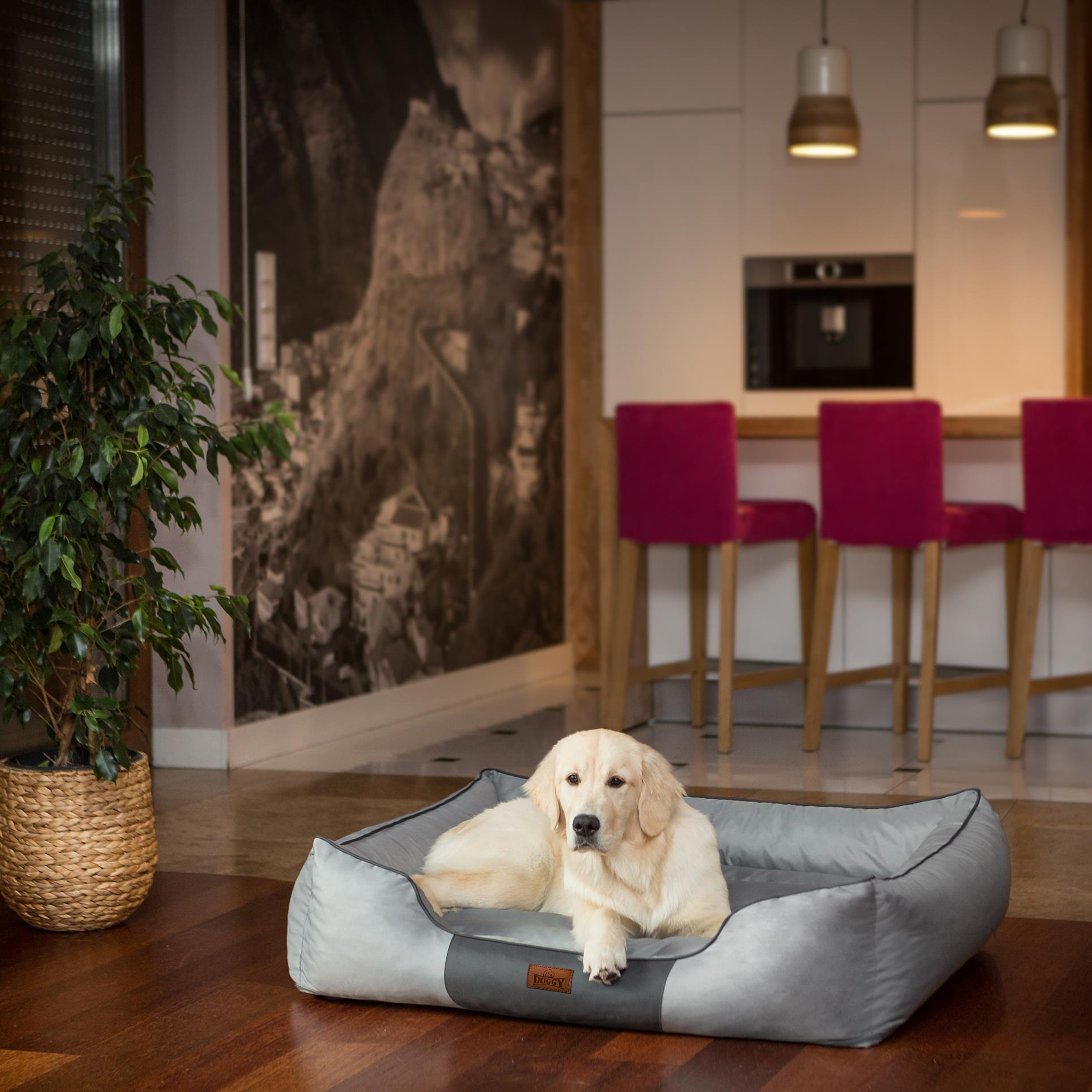 Pelíšek COMFORT XXL popel