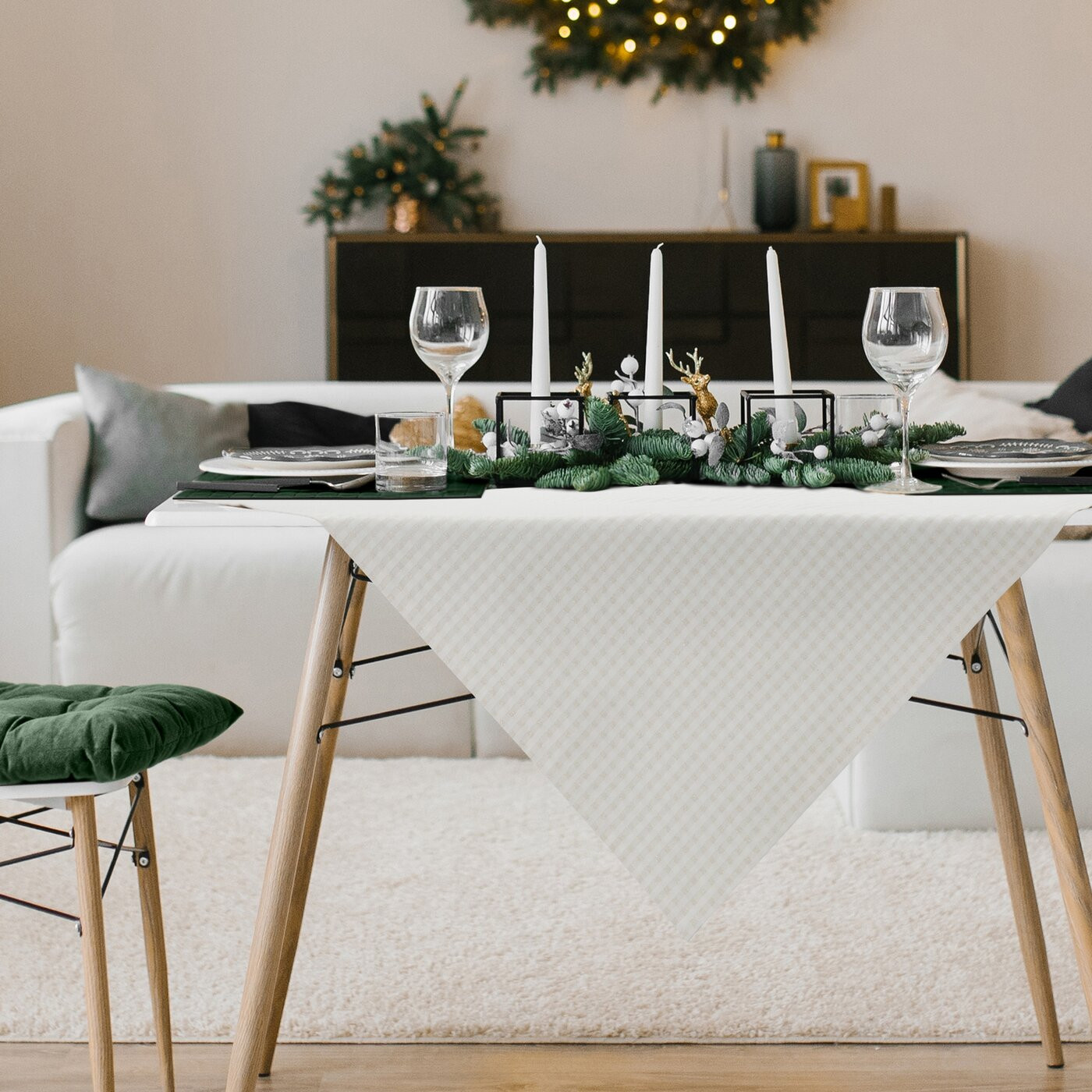 Ubrus FLASH 1 šampaňský