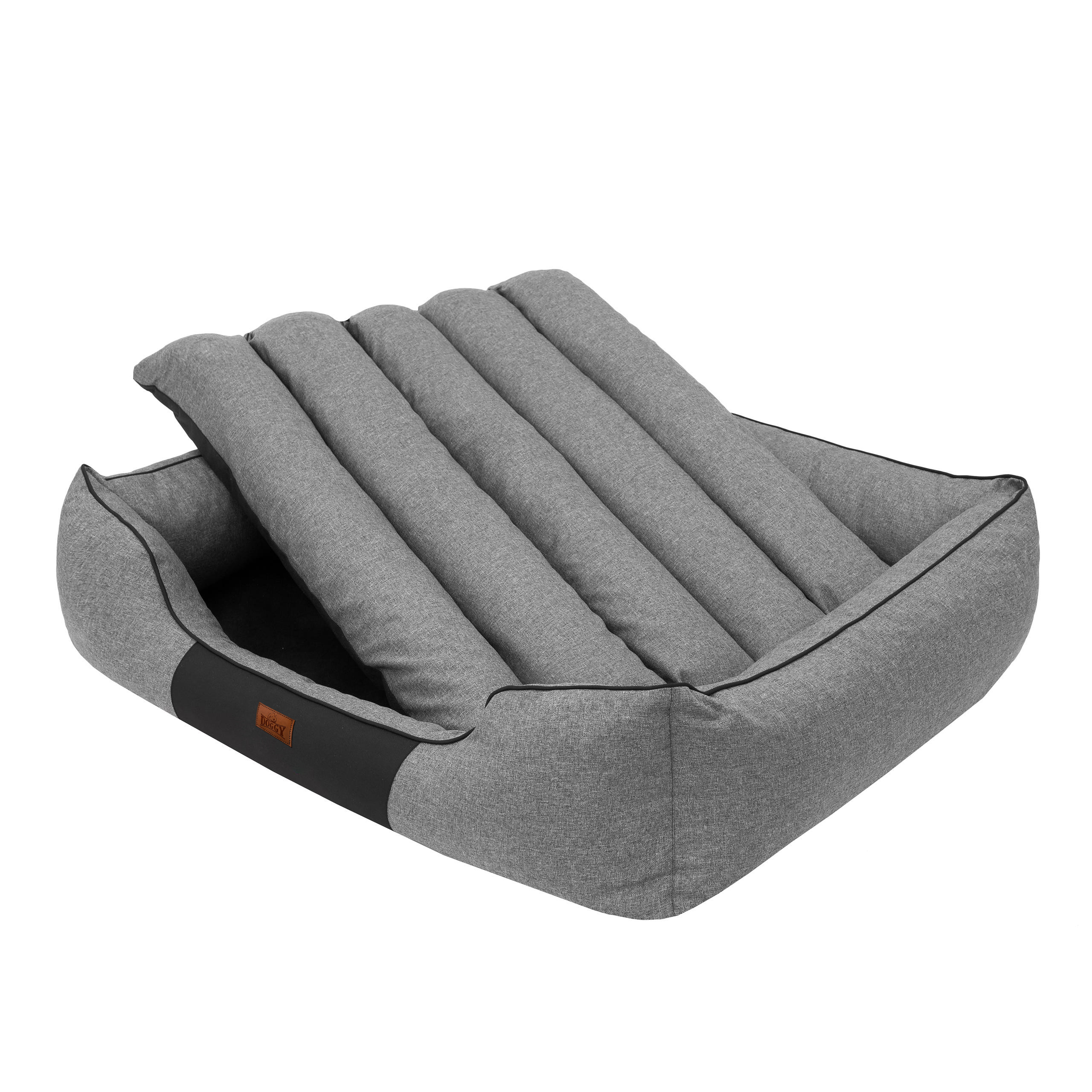 Pelíšek COMFORT XXL tmavě šedý ekolen