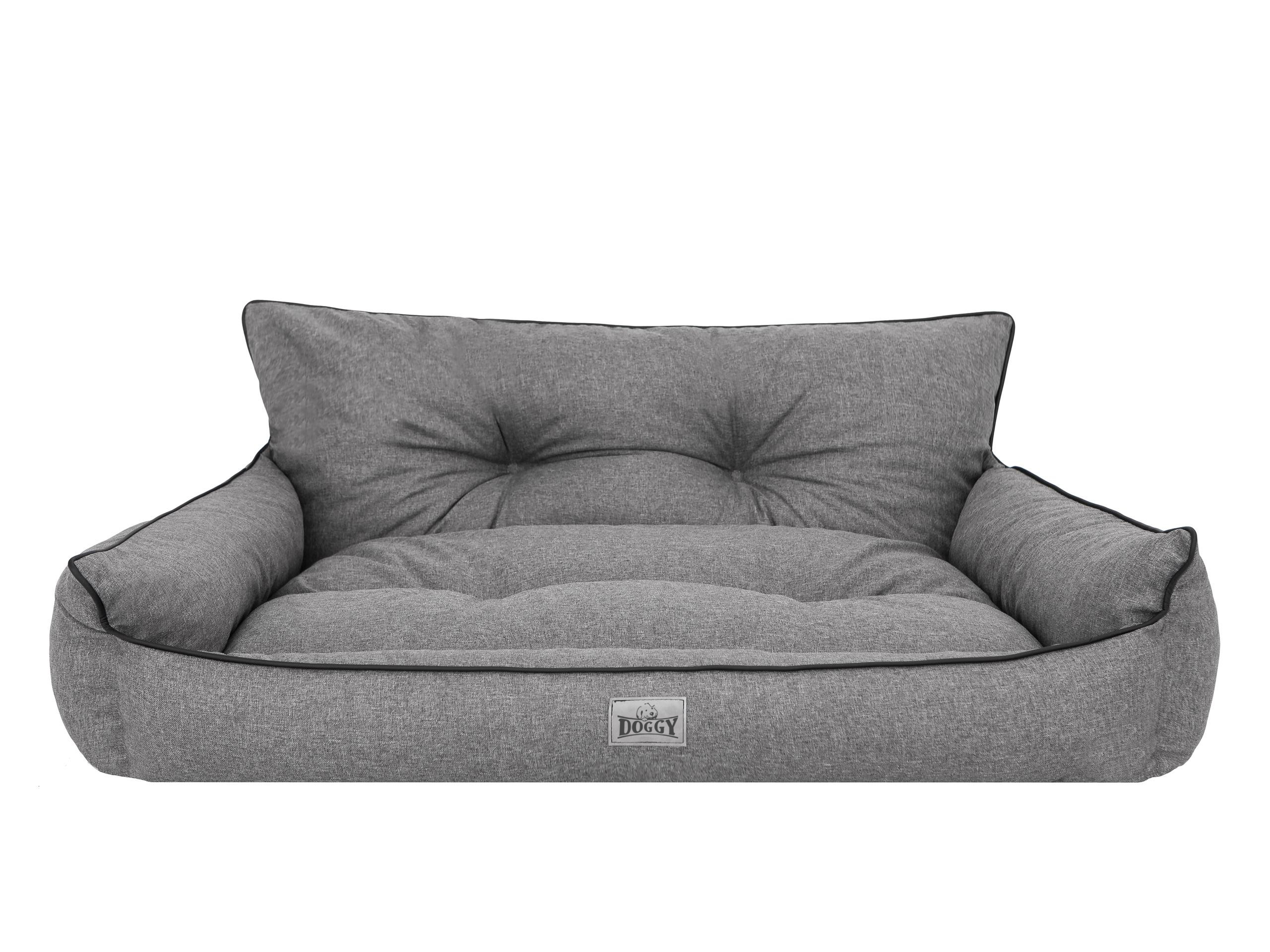 Pelíšek pro psa JOKER PIK XXXL ekolen, grafitový ekolen