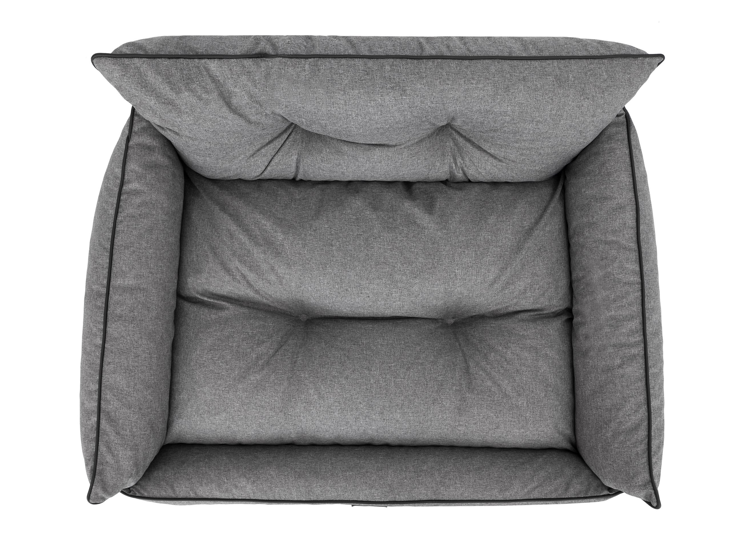 Pelíšek pro psa JOKER PIK XXXL ekolen, grafitový ekolen