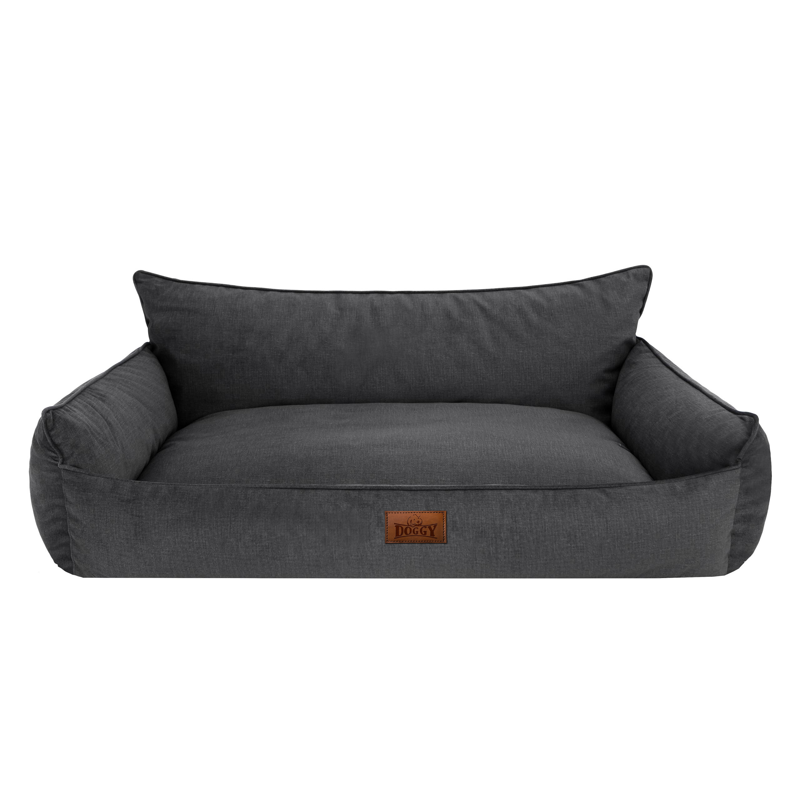 Pelíšek pro psa JOKER XXL fancy, grafitový