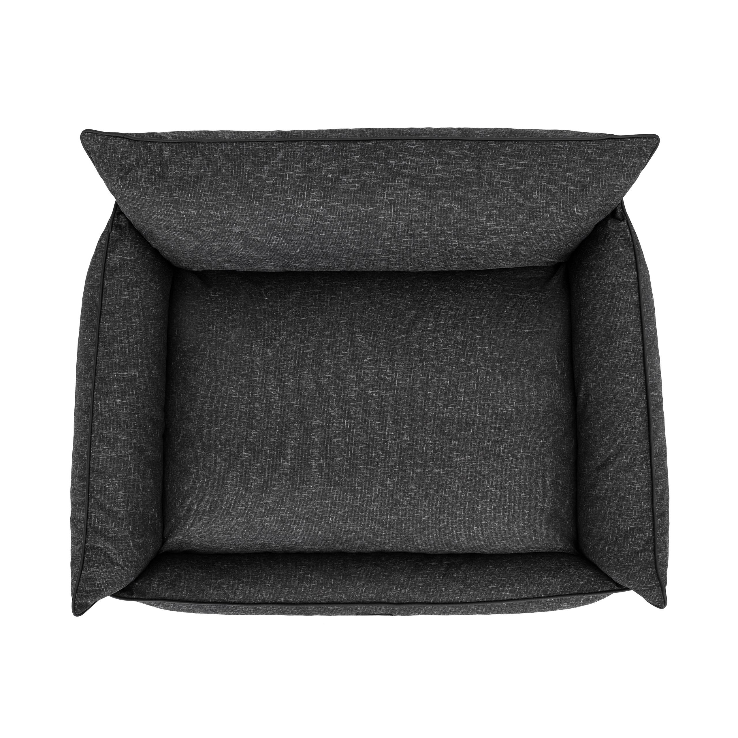 Pelíšek pro psa JOKER XXL ekolen, černý ekolen