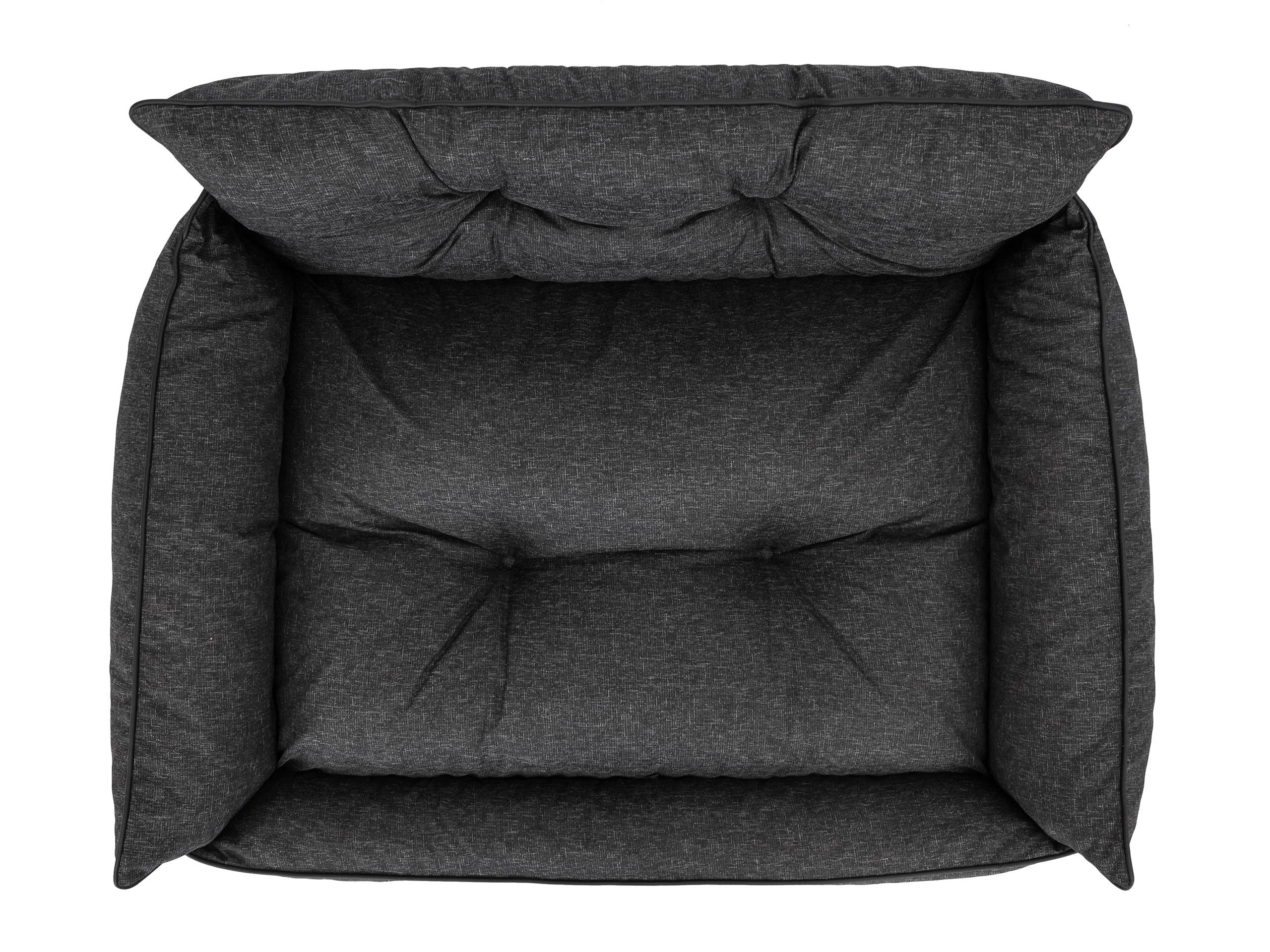 Pelíšek pro psa JOKER PIK L ekolen, černý ekolen