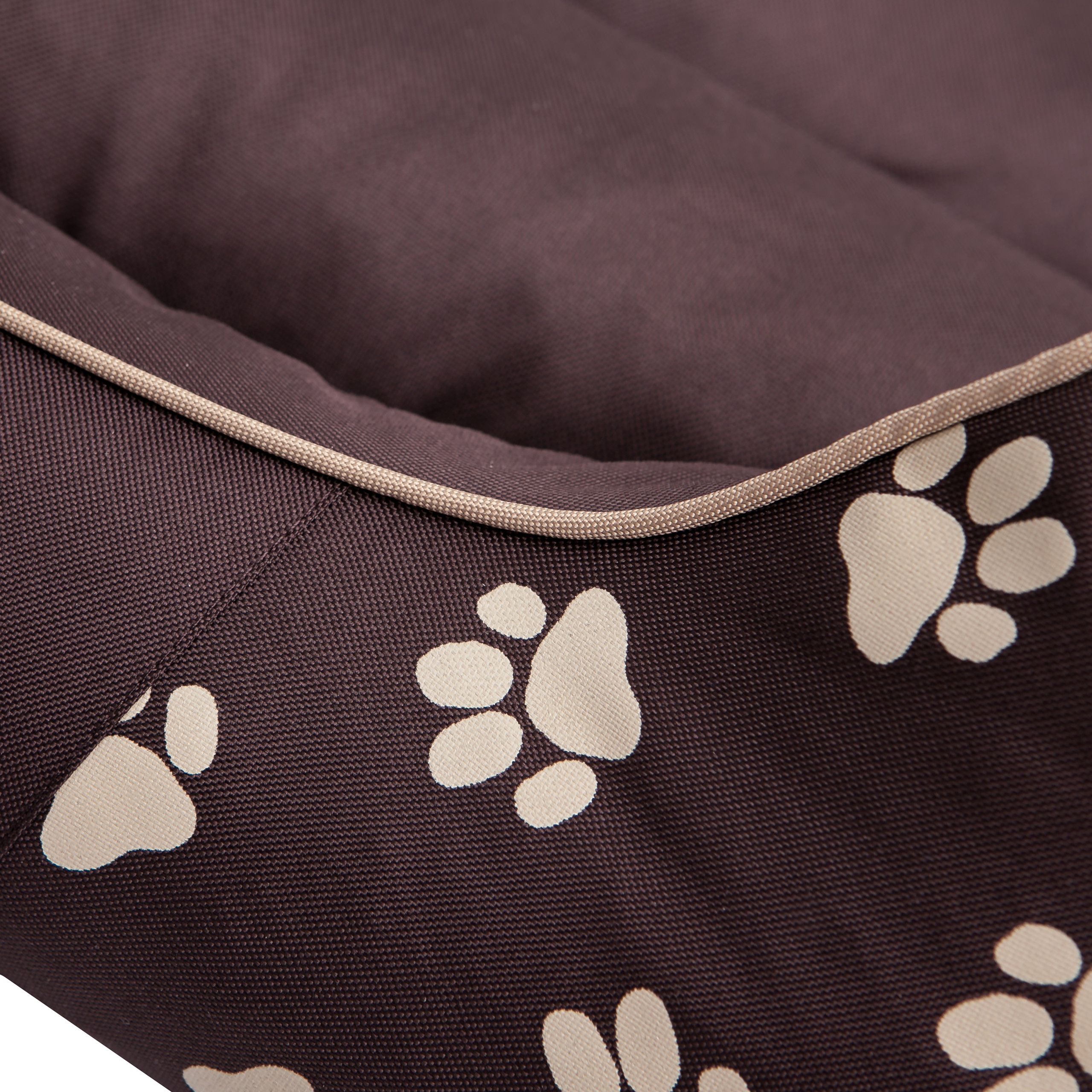 Pelíšek Prestige L hnědý, tlapky