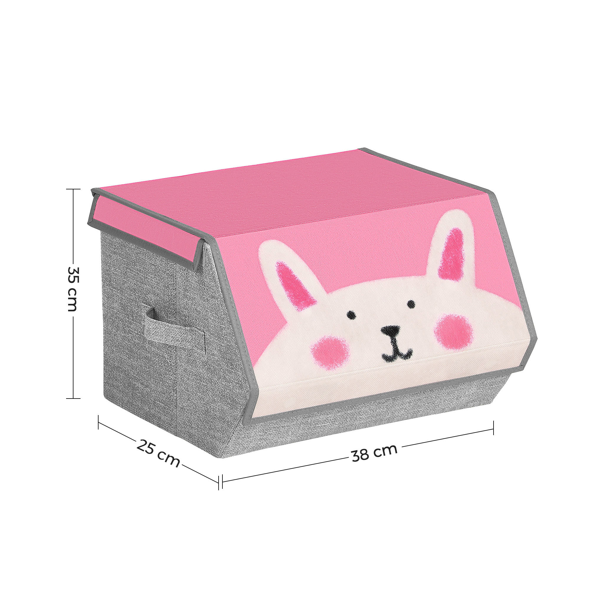 Dětské stohovatelné boxy na hračky RFB760P01