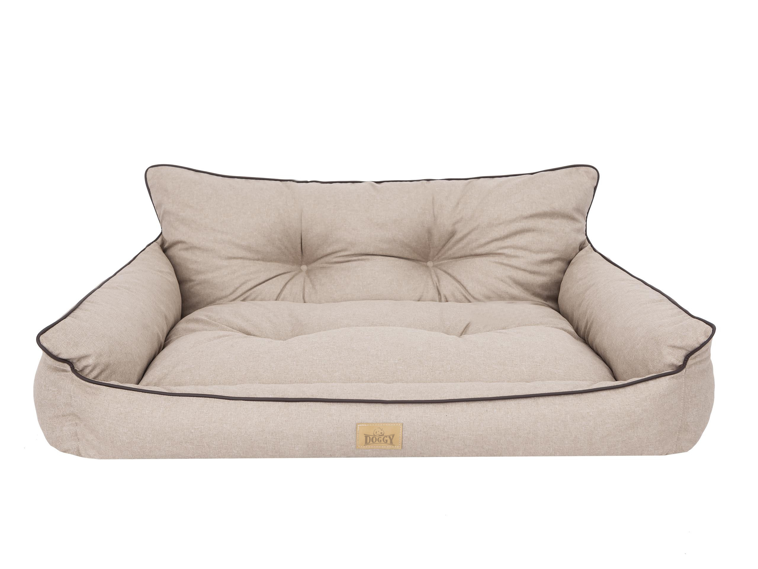 Pelíšek pro psa JOKER PIK L ekolen, béžový ekolen