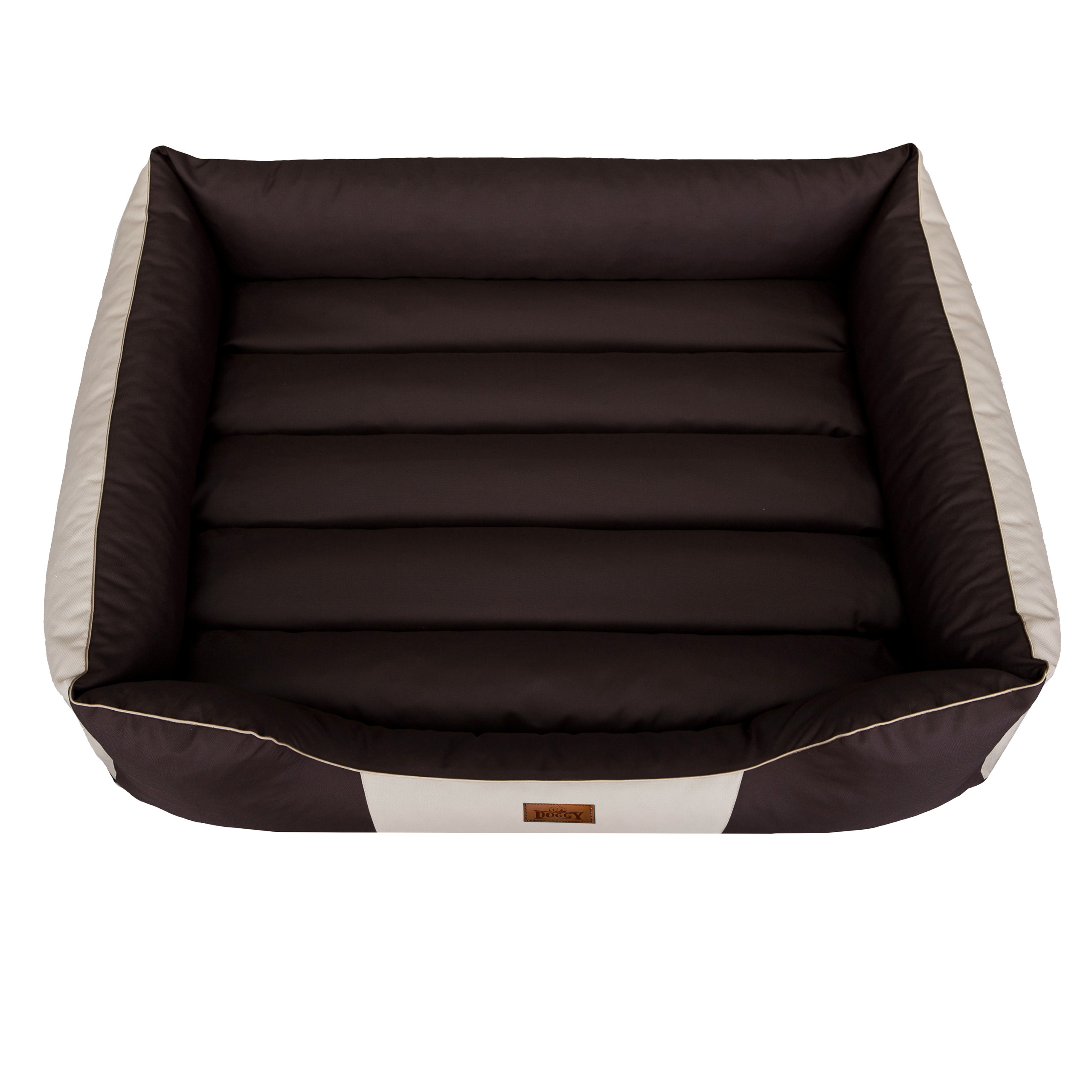 Pelíšek Comfort XXXL hnědý / béžový