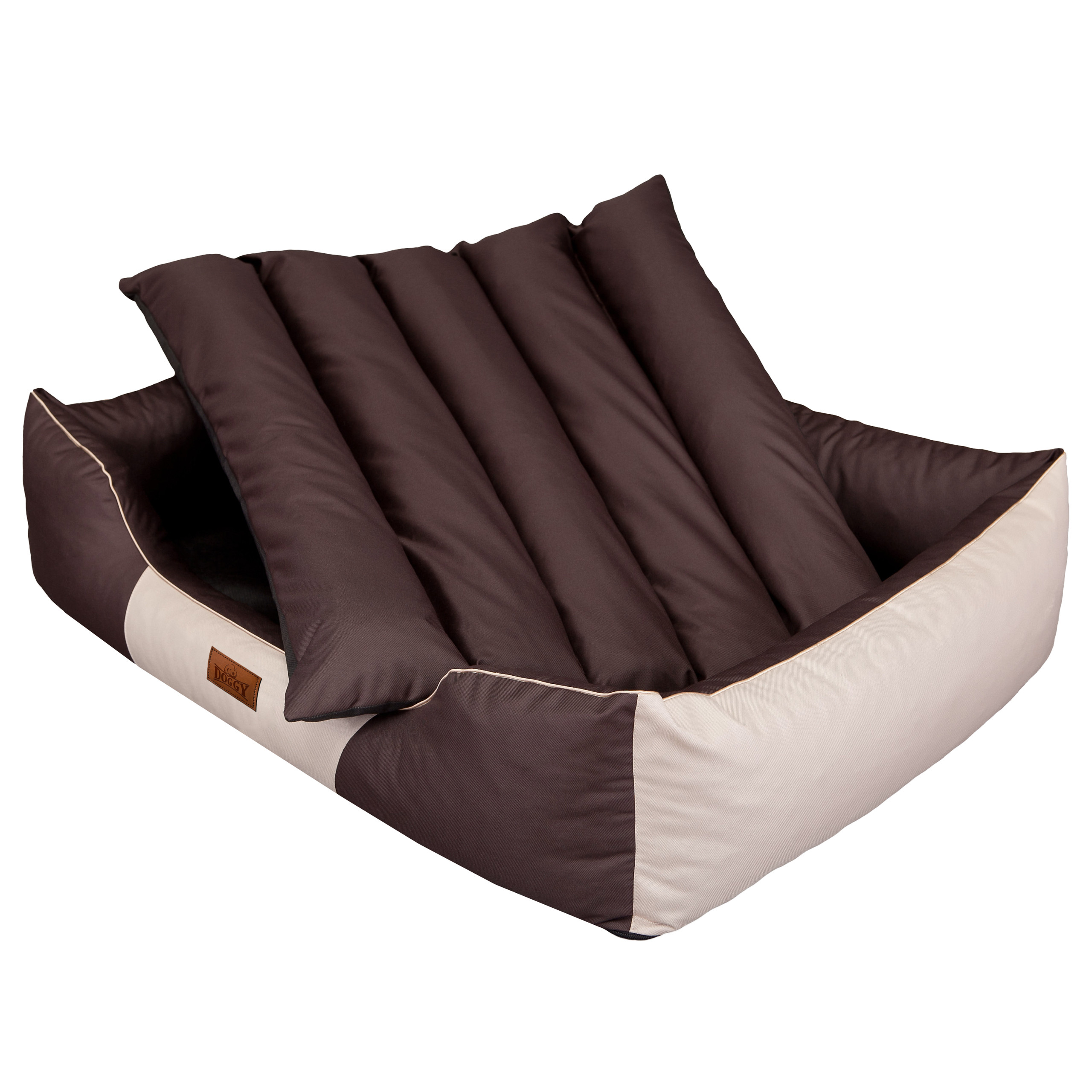 Pelíšek Comfort XXL hnědý / béžový