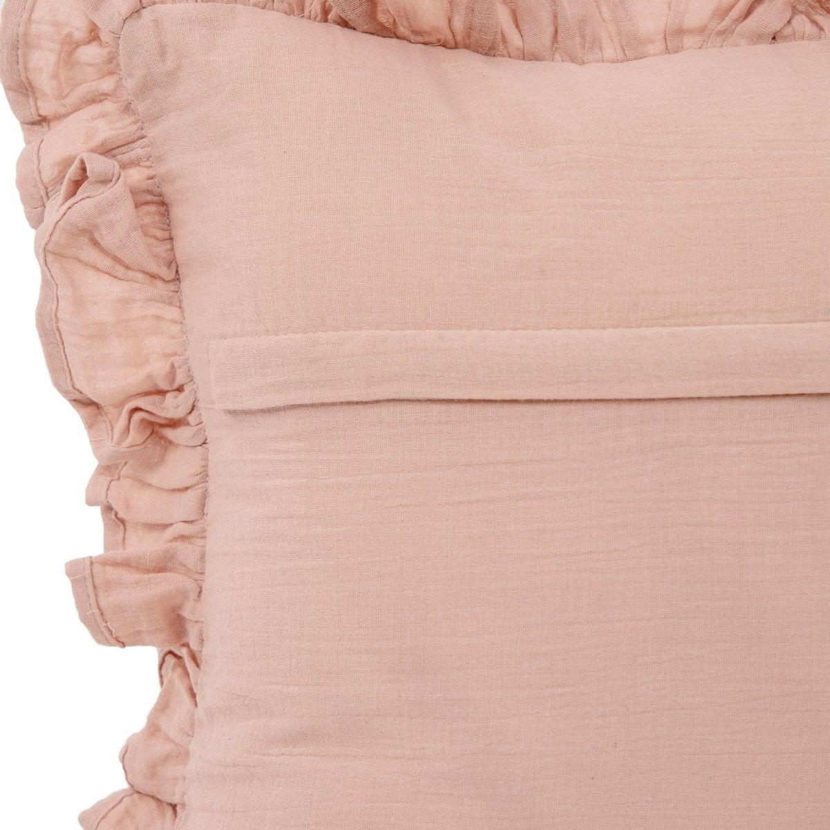 Povlak na polštář ELIN mušelínový, růžový 840666