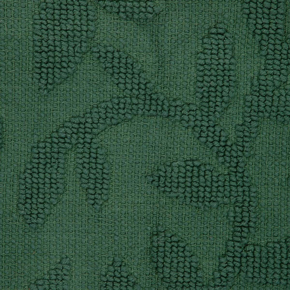 Koupelnový kobereček CHELLI zelený s listy 864273