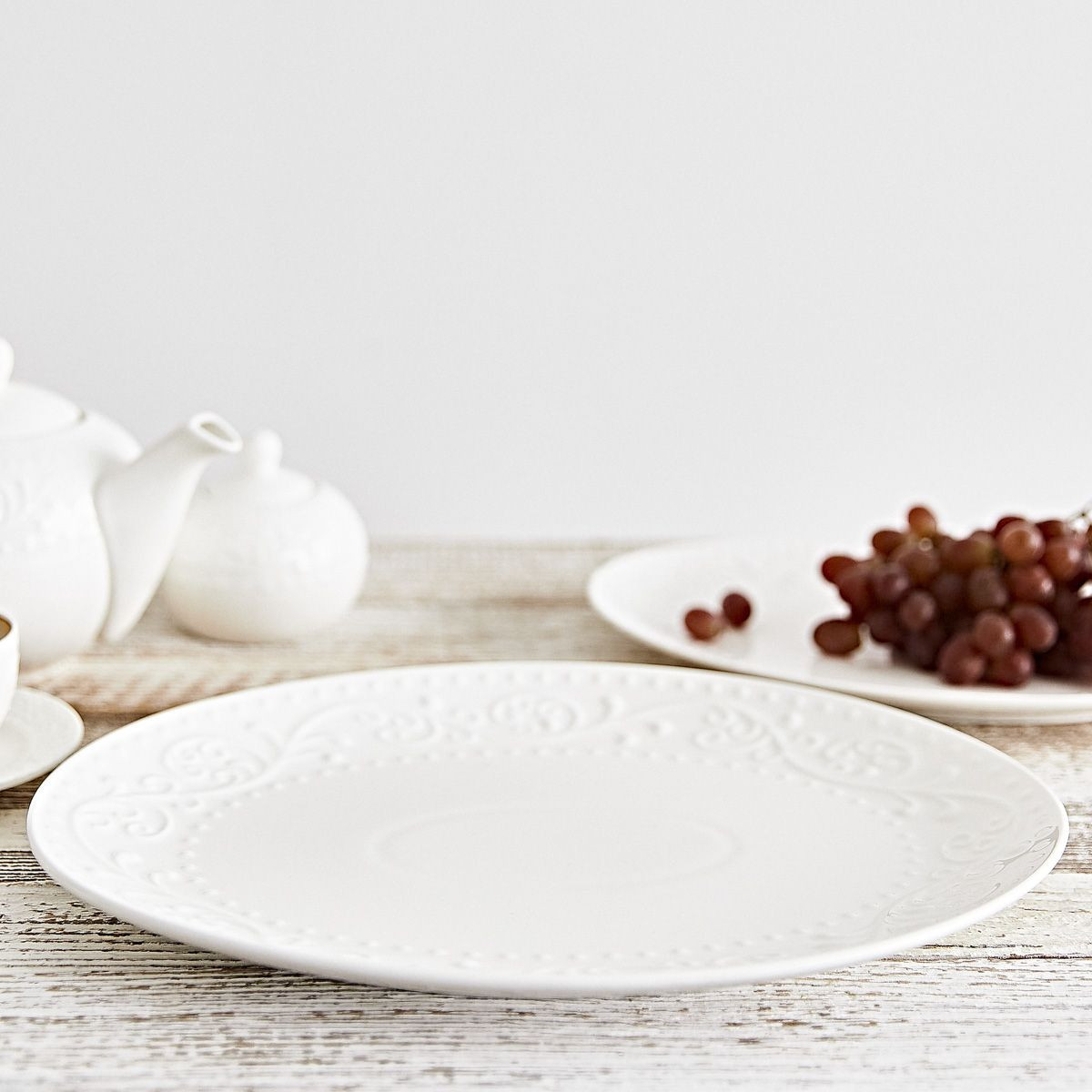Servírovací talíř SYLIA s ornamentem 874715 35x25 cm