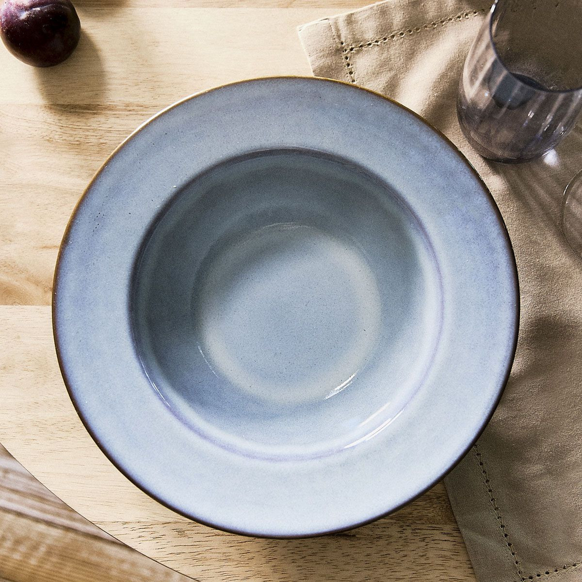 Hluboký talíř DUNES modrý 886343