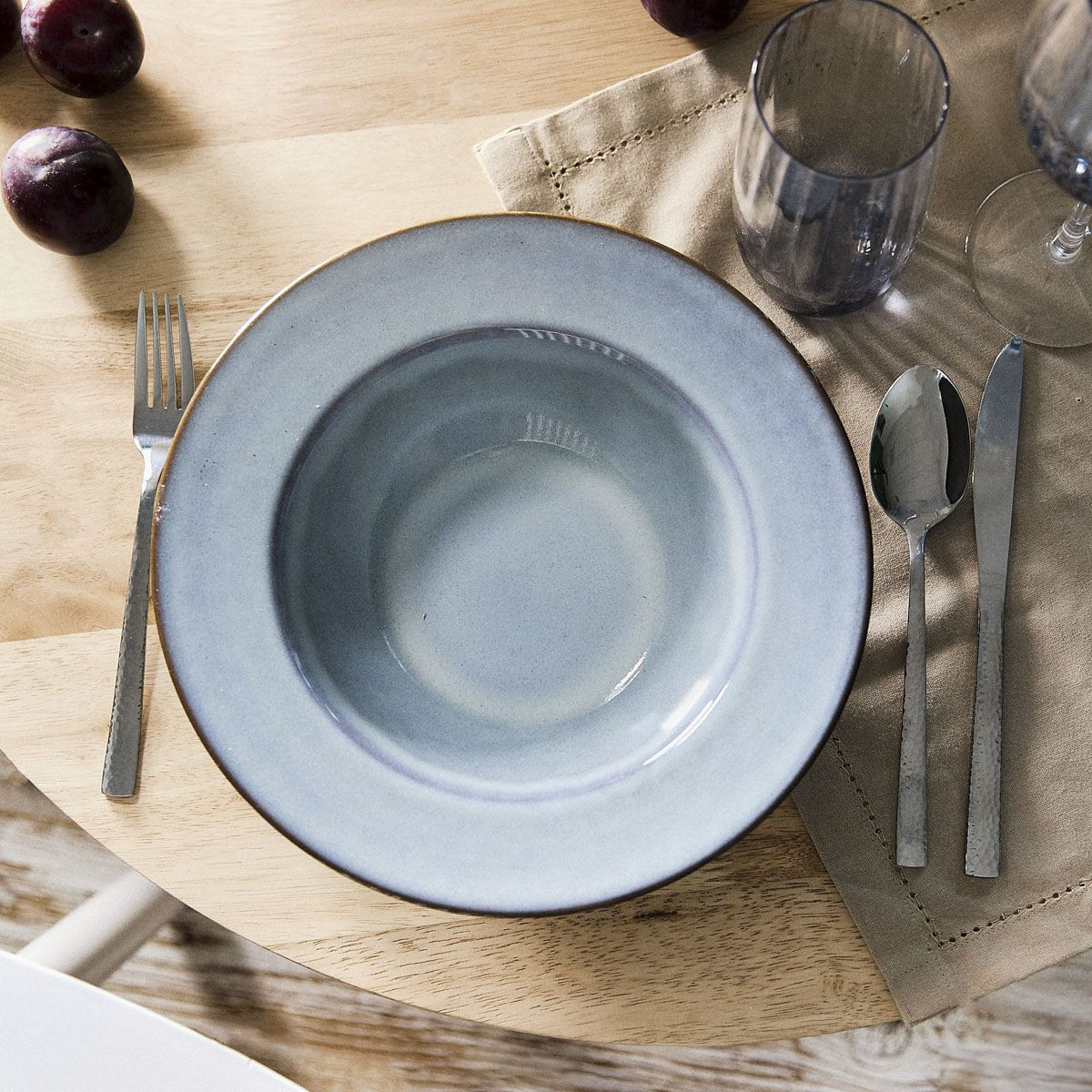 Hluboký talíř DUNES modrý 886343