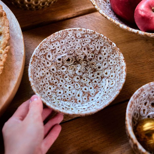 Dekorační miska PAVIO s pavím vzorem 705687