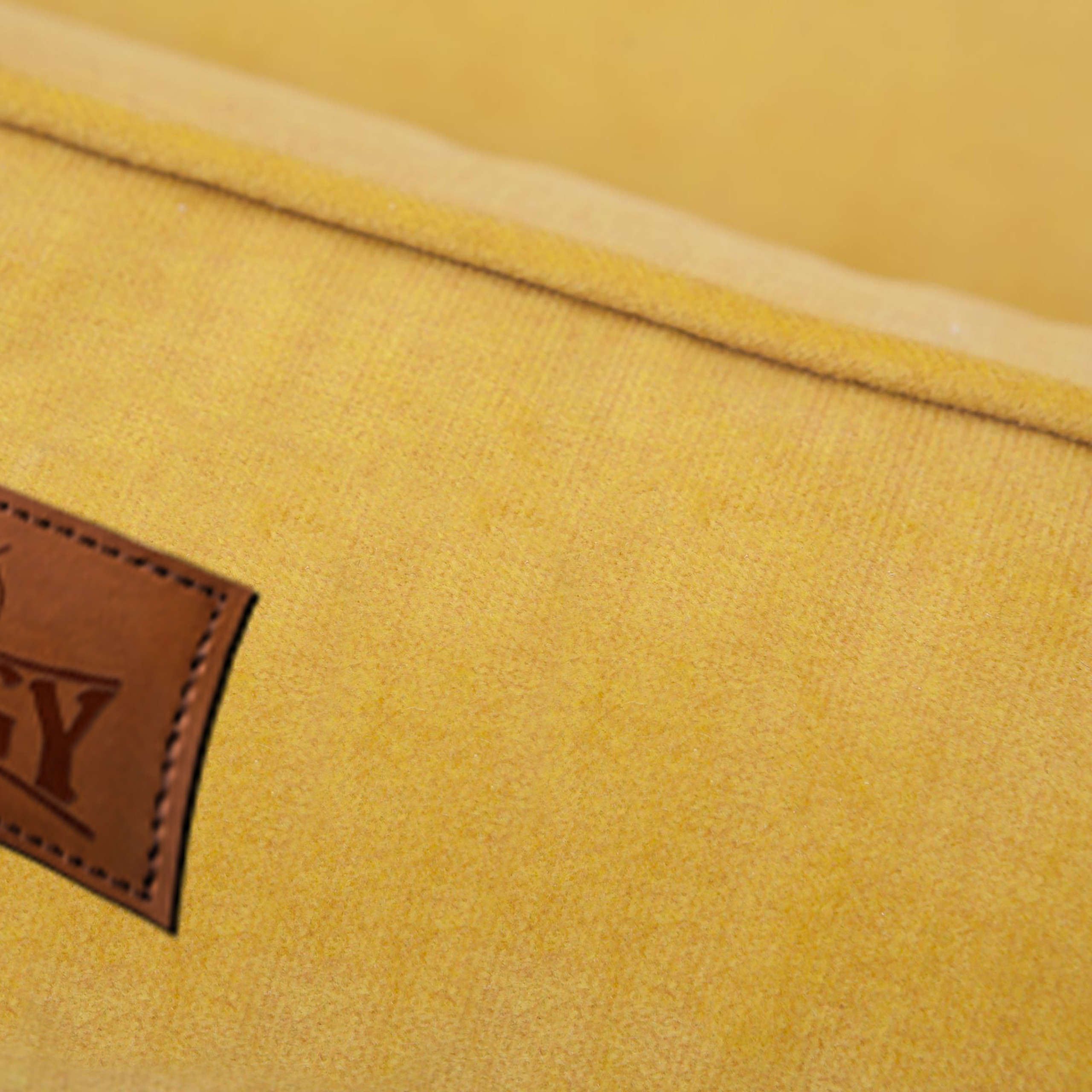 Pelíšek pro psa JOKER L fancy, žlutý