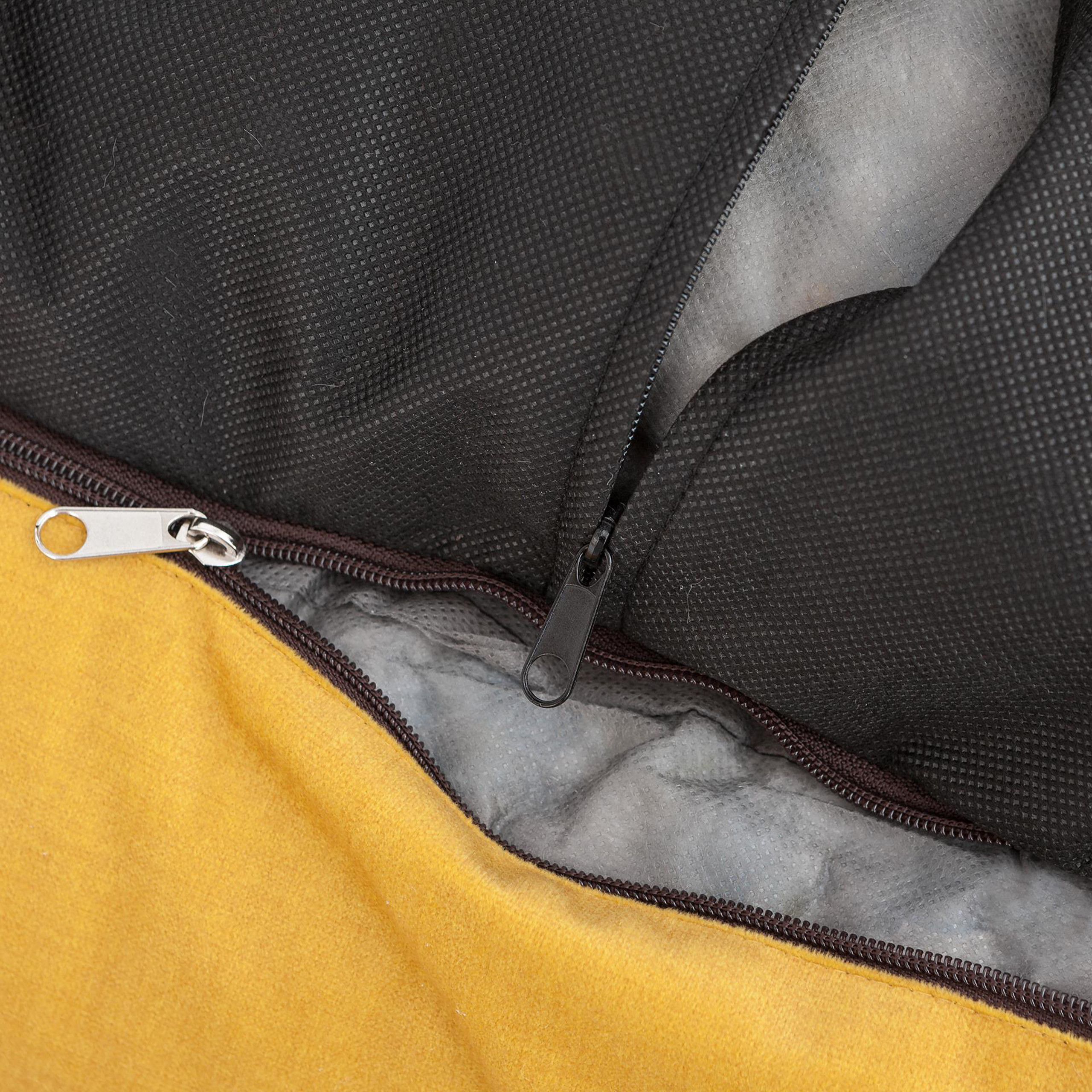 Pelíšek pro psa JOKER XXXL fancy, žlutý