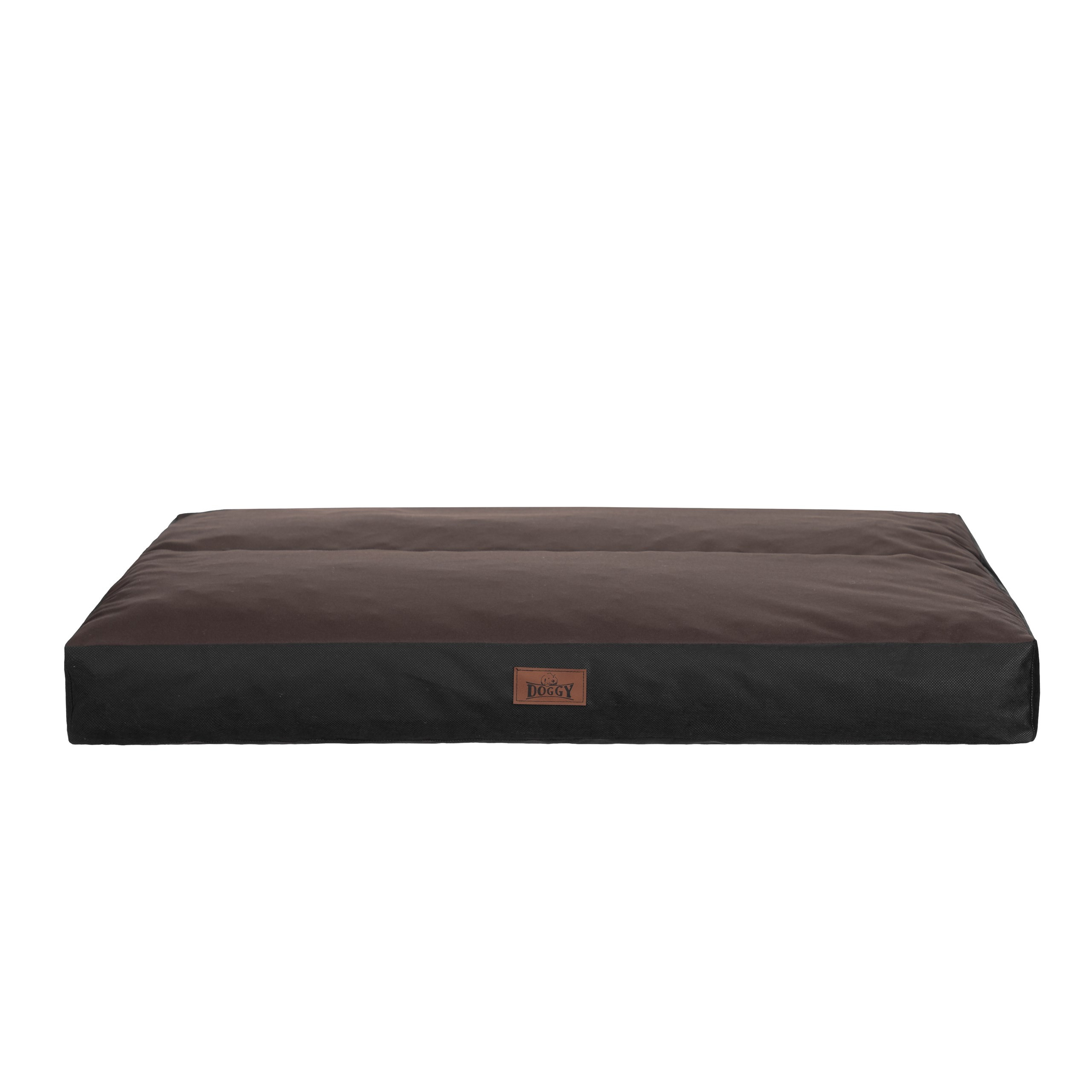 Obdélníkový matrac L tmavě hnědý