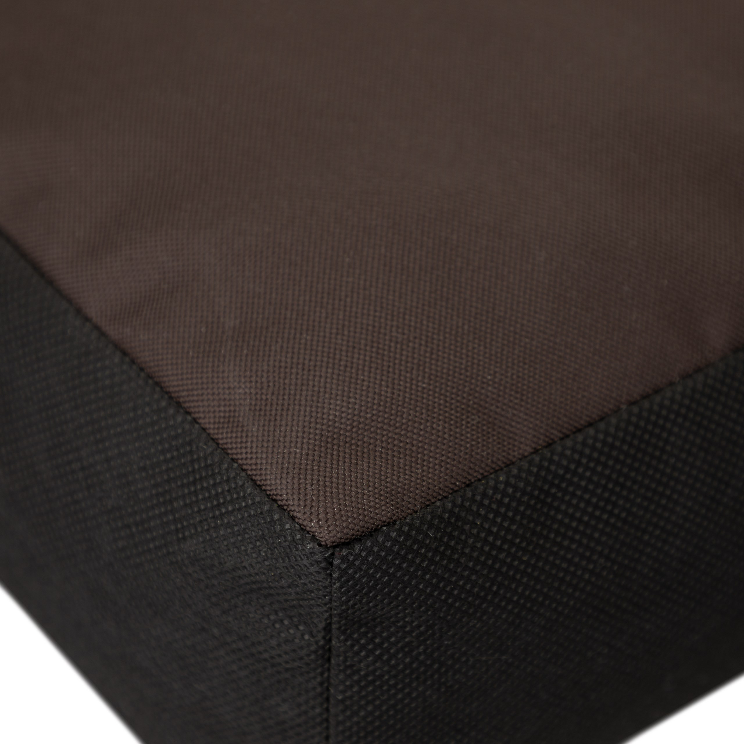 Obdélníkový matrac L tmavě hnědý