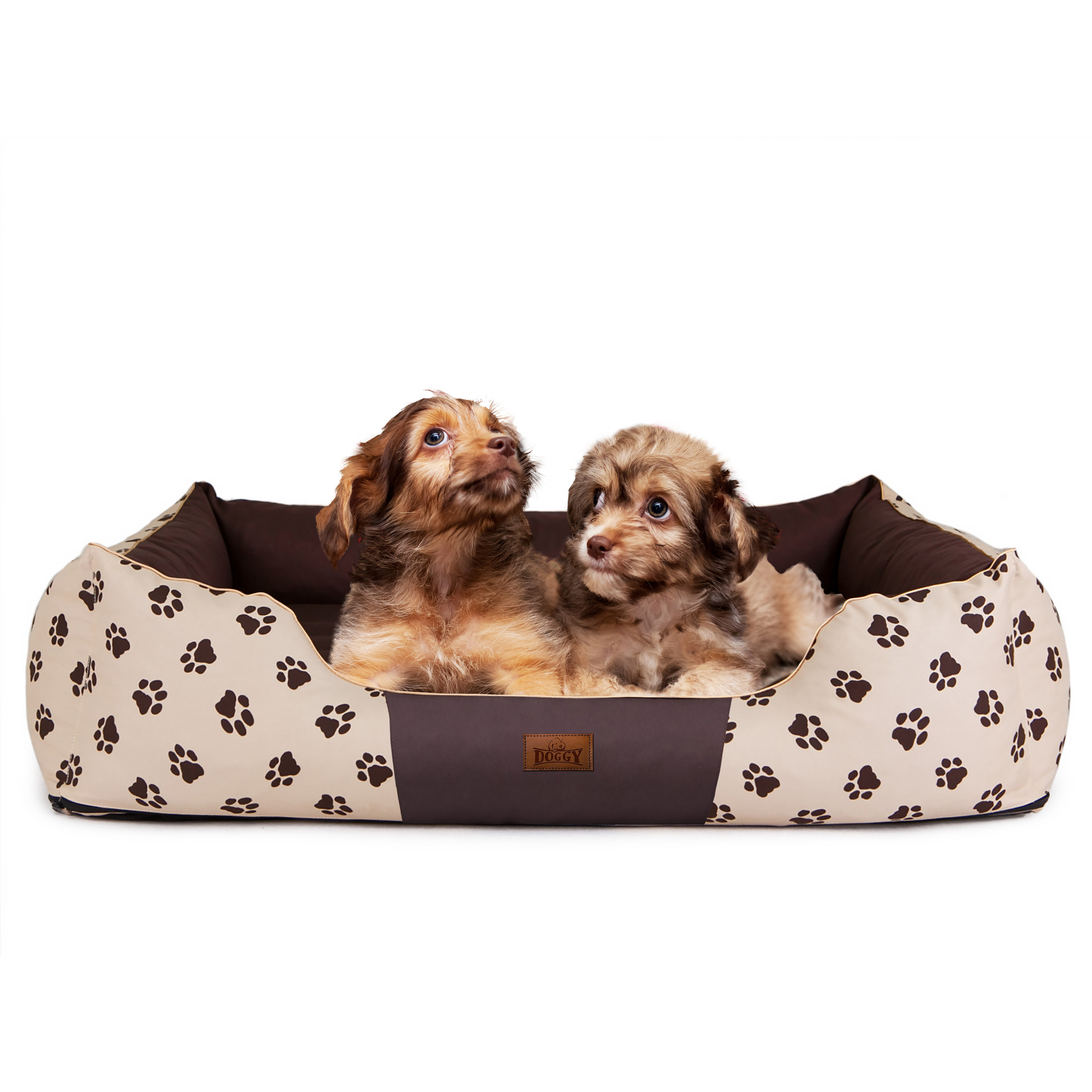 Pelíšek Prestige L béžový, tlapky