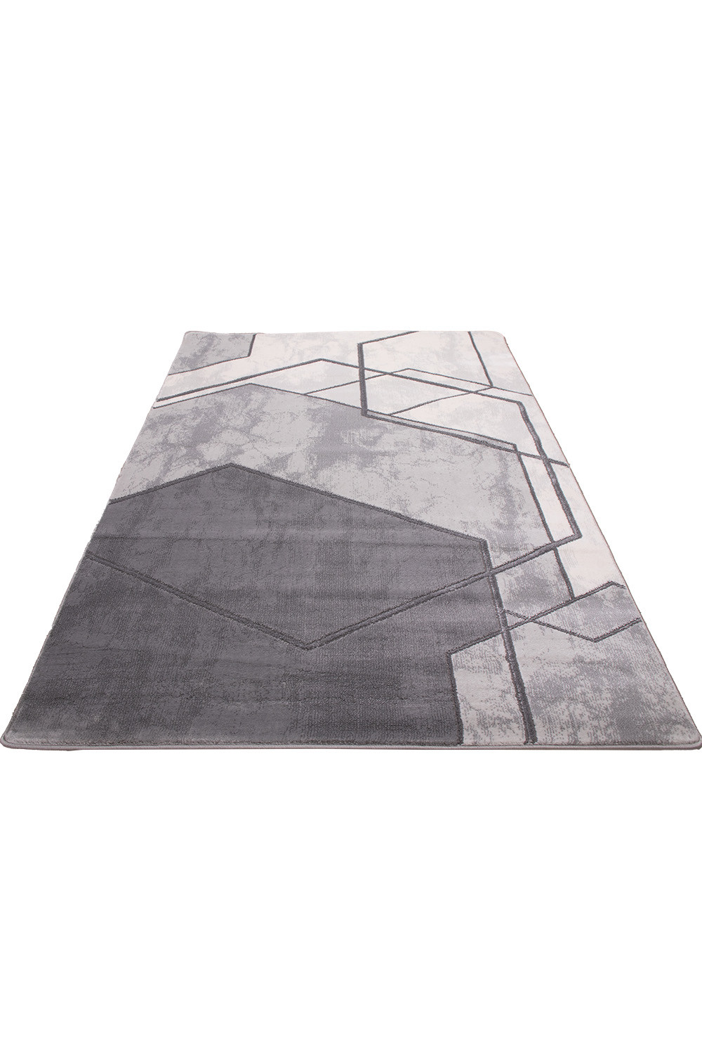 Koberec Diamond K8781S stříbrný
