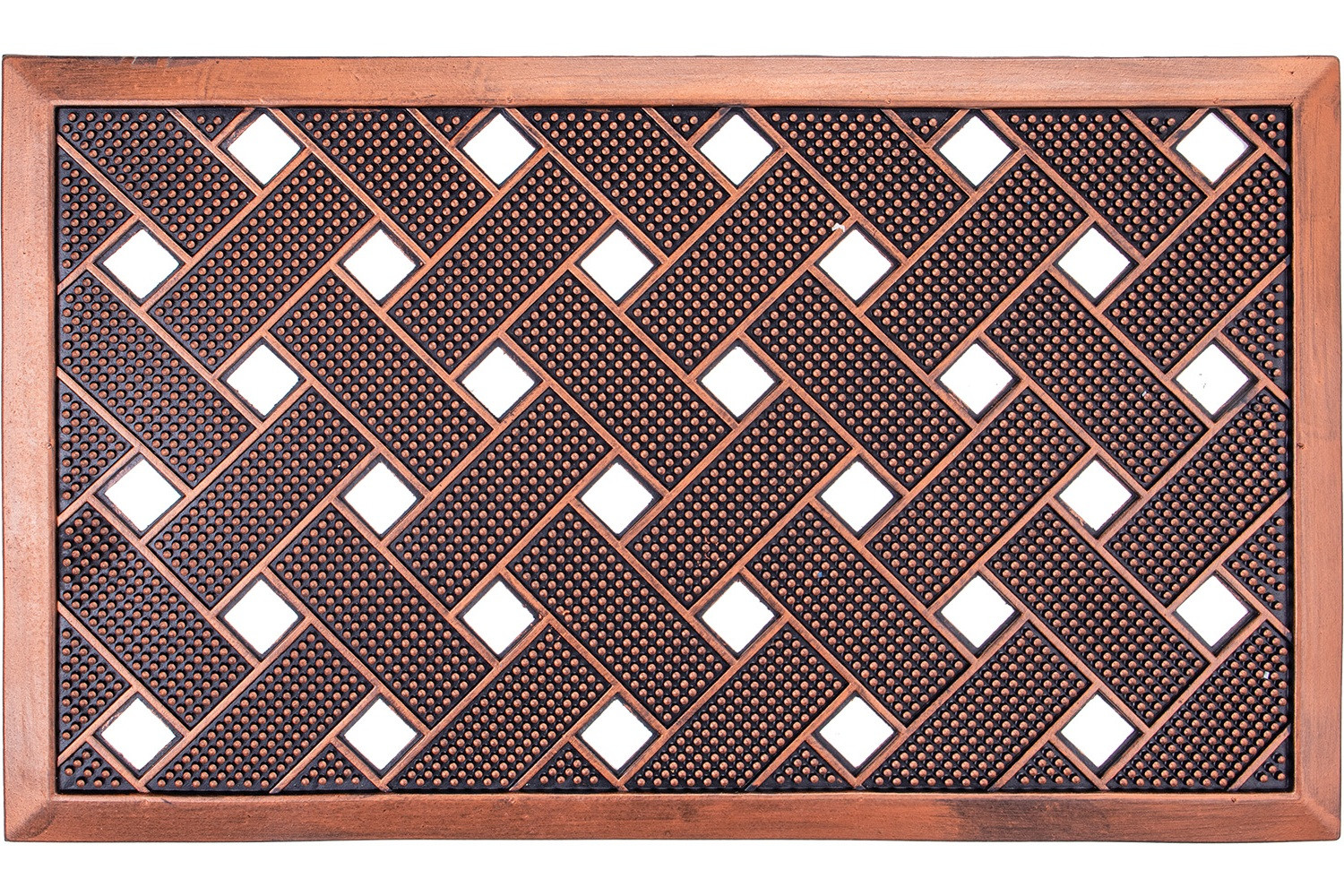 Rohožka PIN-MAT M42 černá / měděná