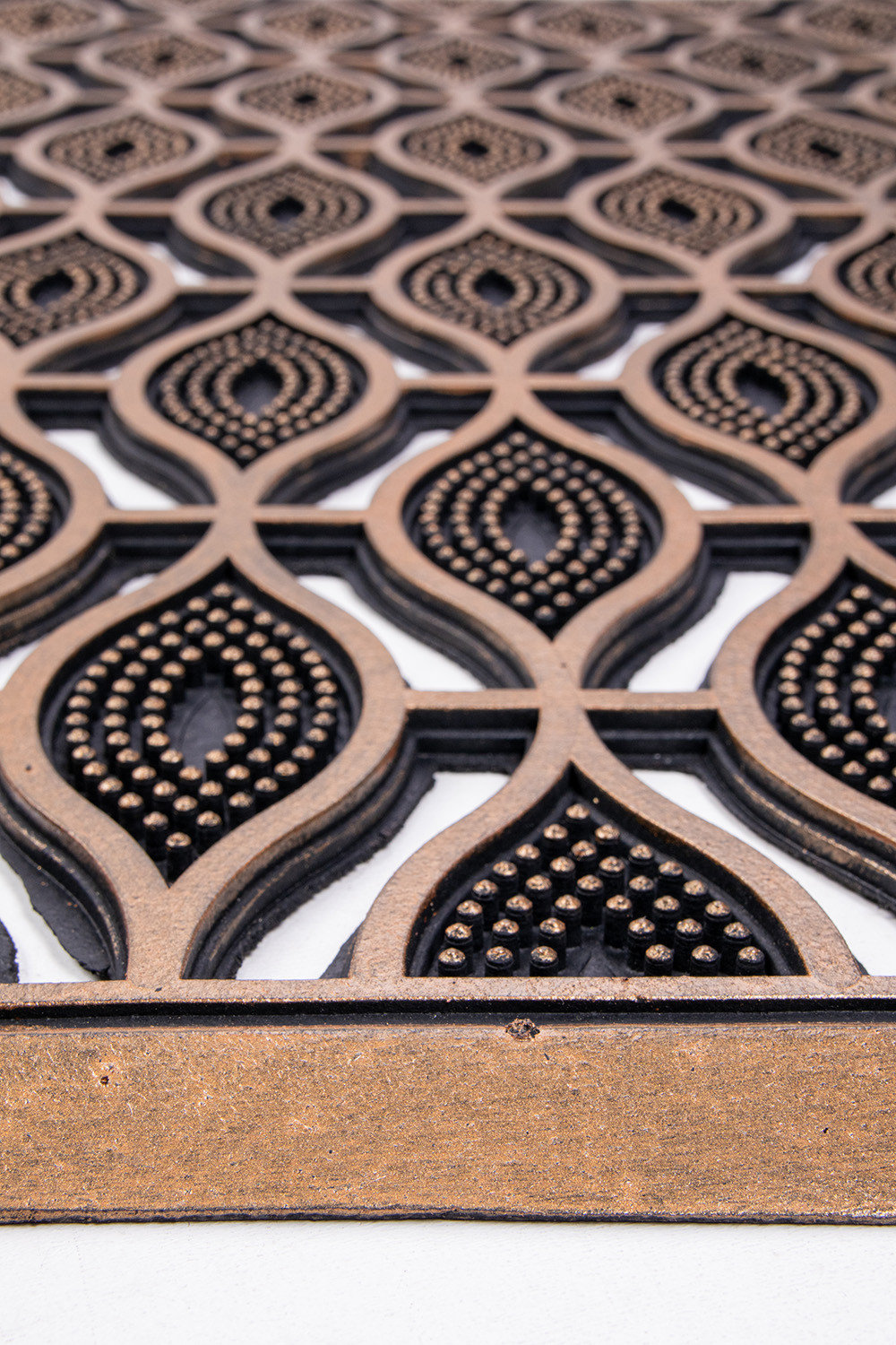 Rohožka PIN-MAT M43 černá / zlatá