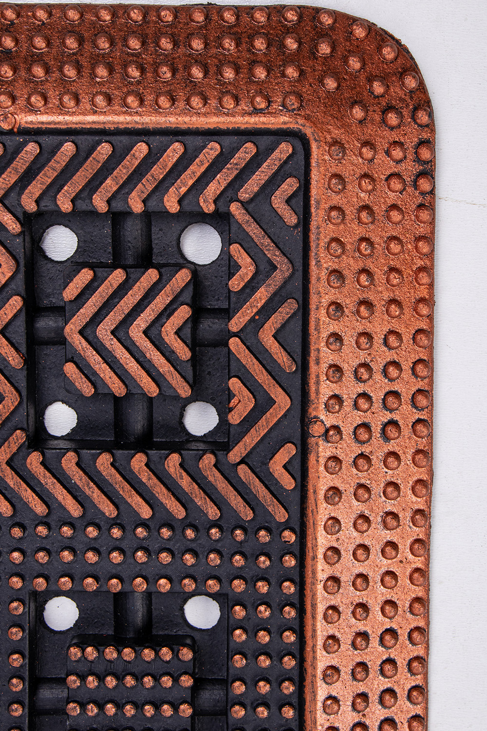 Rohožka PIN-MAT M4 černá / měděná