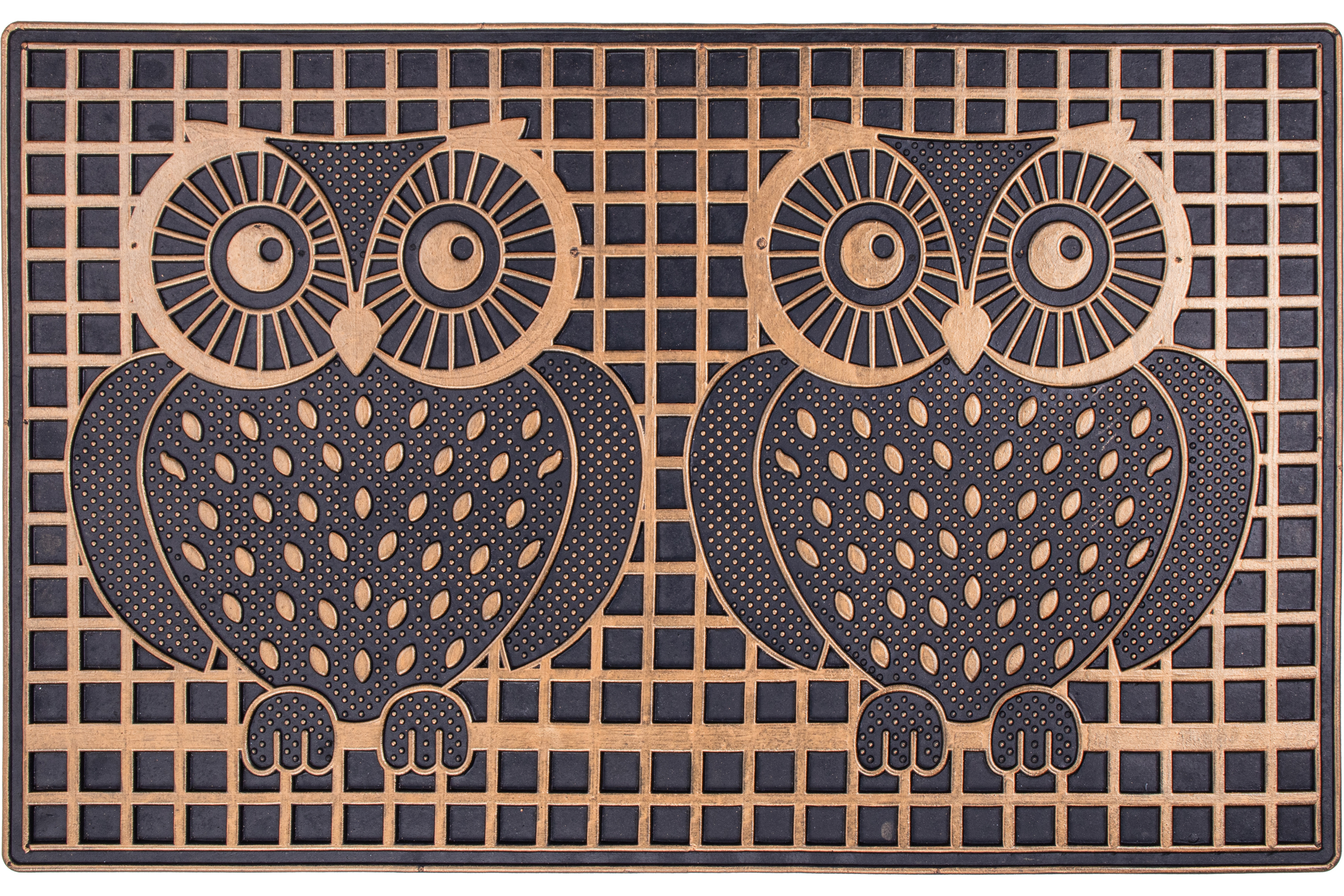 Rohožka PIN-MAT M45 černá / zlatá