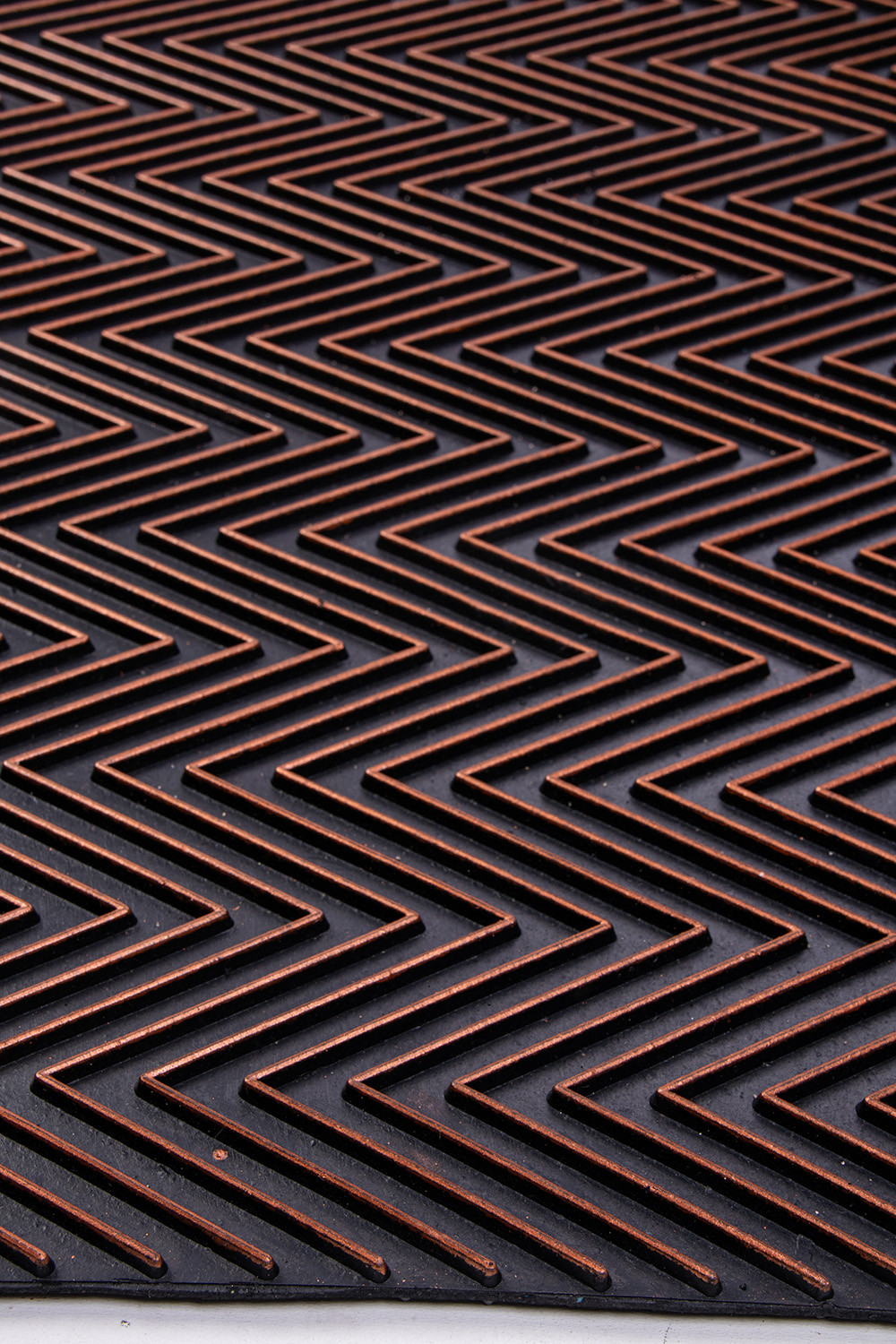 Rohožka PIN-MAT M58 černá / měděná