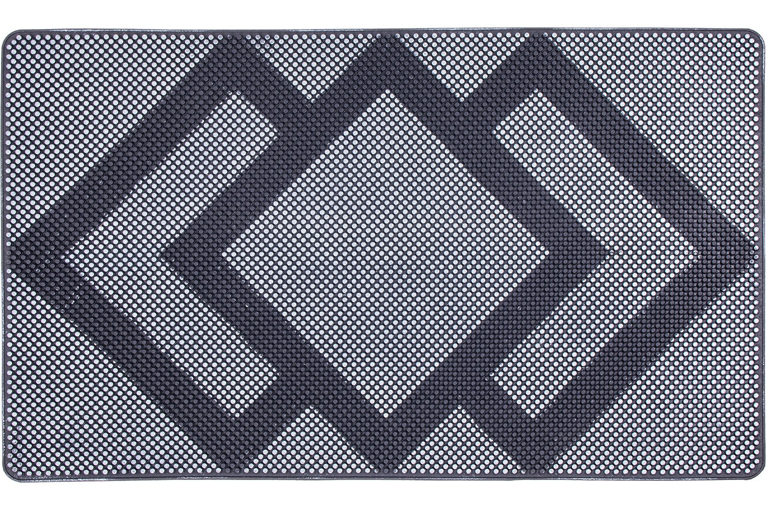 Rohožka PIN-MAT M84 černá / světle modrá