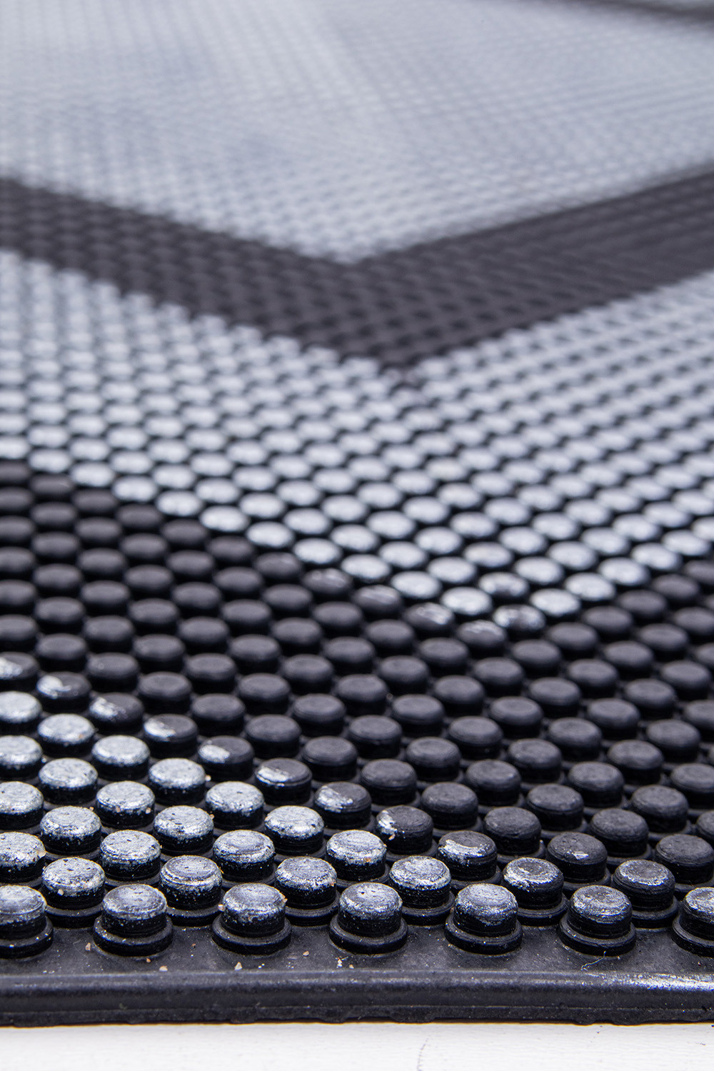 Rohožka PIN-MAT M84 černá / světle modrá