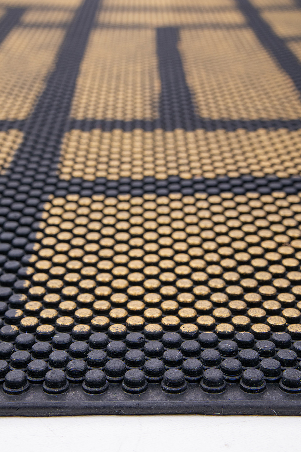 Rohožka PIN-MAT M85 černá / zlatá