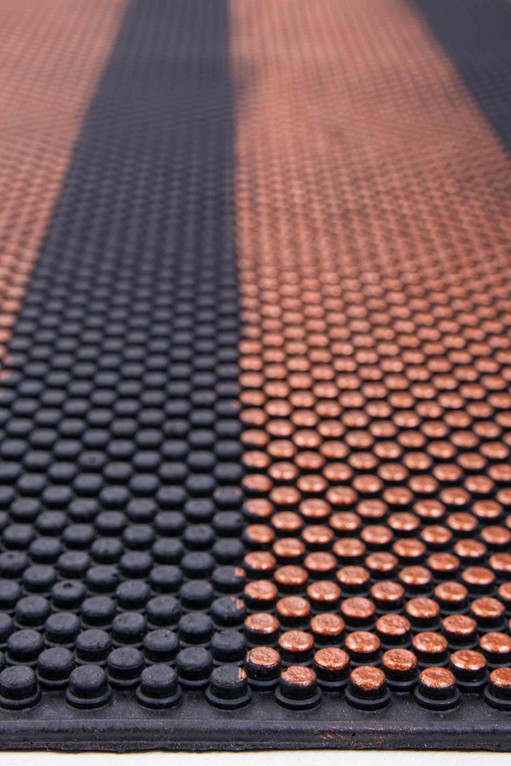 Rohožka PIN-MAT M86 černá / měděná