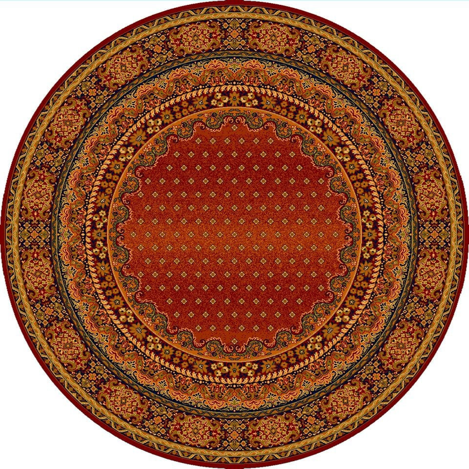 Koberec BARON BURGUND kruh