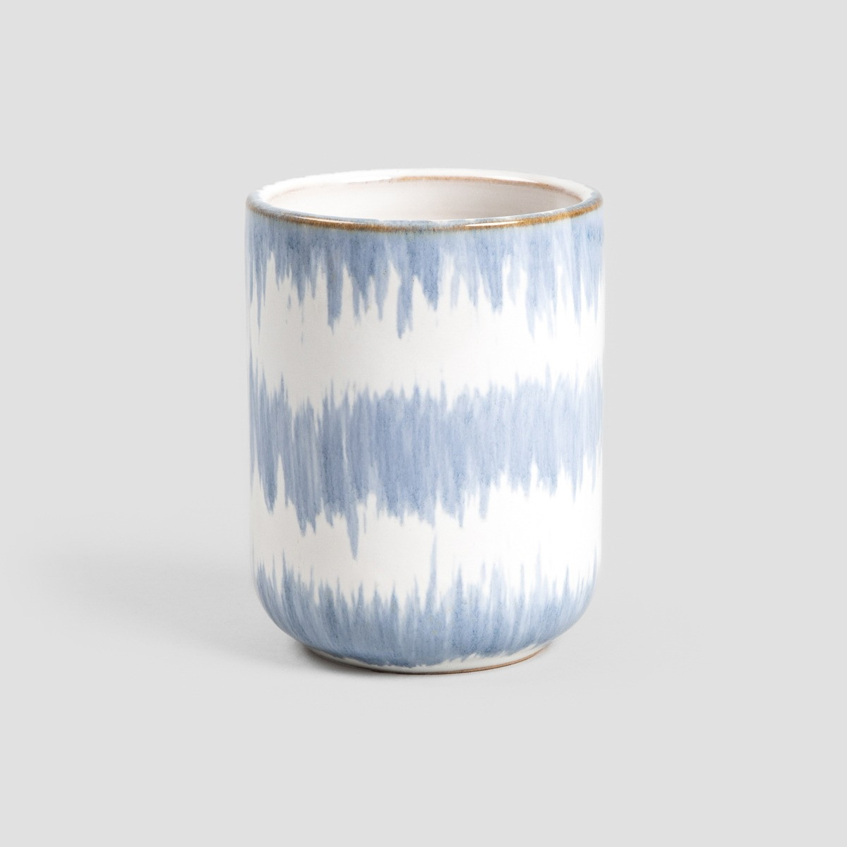 Koupelnový pohár NODO modrý 733215