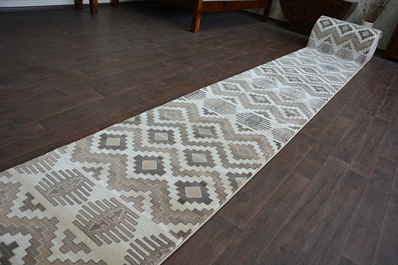Běhoun ARGENT - W4809 Romby bežový