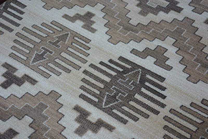 Běhoun ARGENT - W4809 Romby bežový