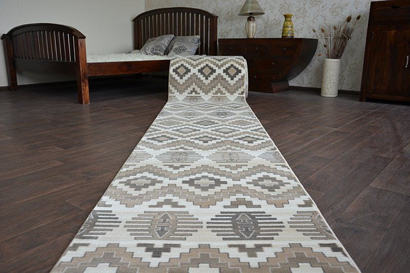 Běhoun ARGENT - W4809 Romby bežový