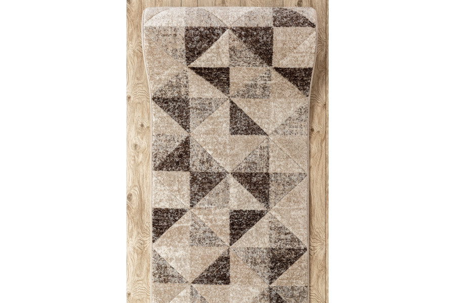 Běhoun FEEL 5672/15055 TROJÚHELNÍKY béž / hnědý / krém