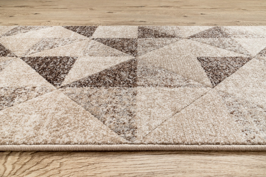 Běhoun FEEL 5672/15055 TROJÚHELNÍKY béž / hnědý / krém