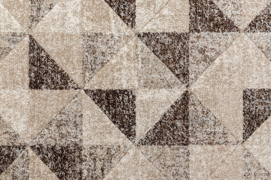 Běhoun FEEL 5672/15055 TROJÚHELNÍKY béž / hnědý / krém